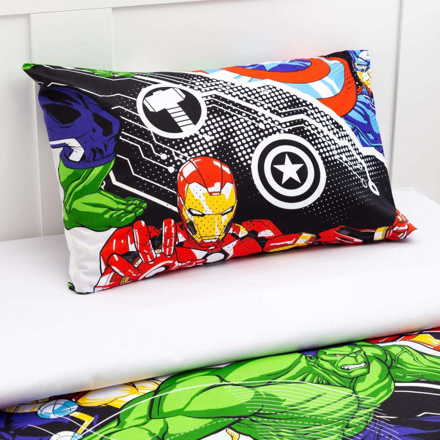 Комплект постельного белья Marvel Neon Series Мстители - фото 4