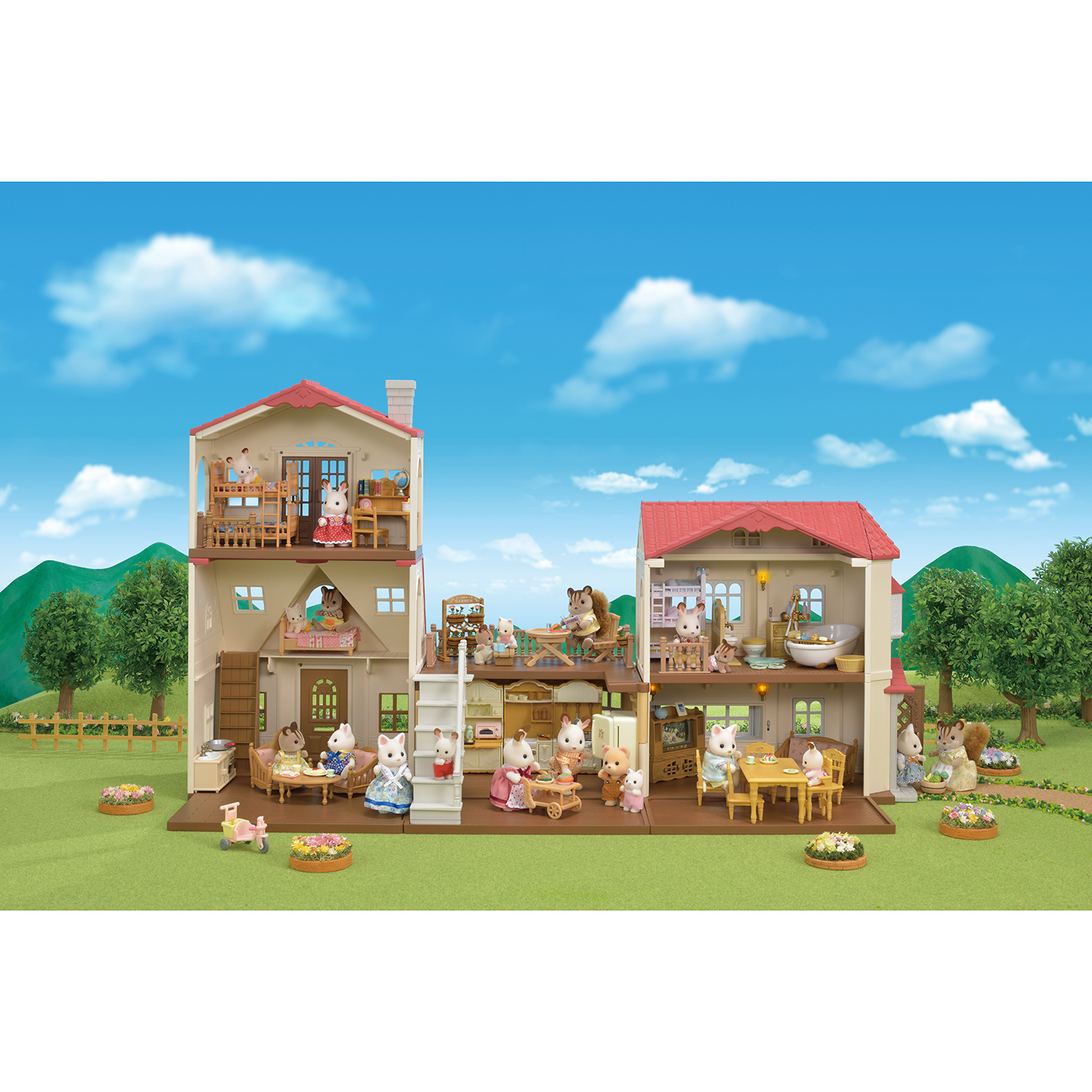 Набор Sylvanian Families Уютный домик 5303 купить по цене 3599 ₽ в  интернет-магазине Детский мир