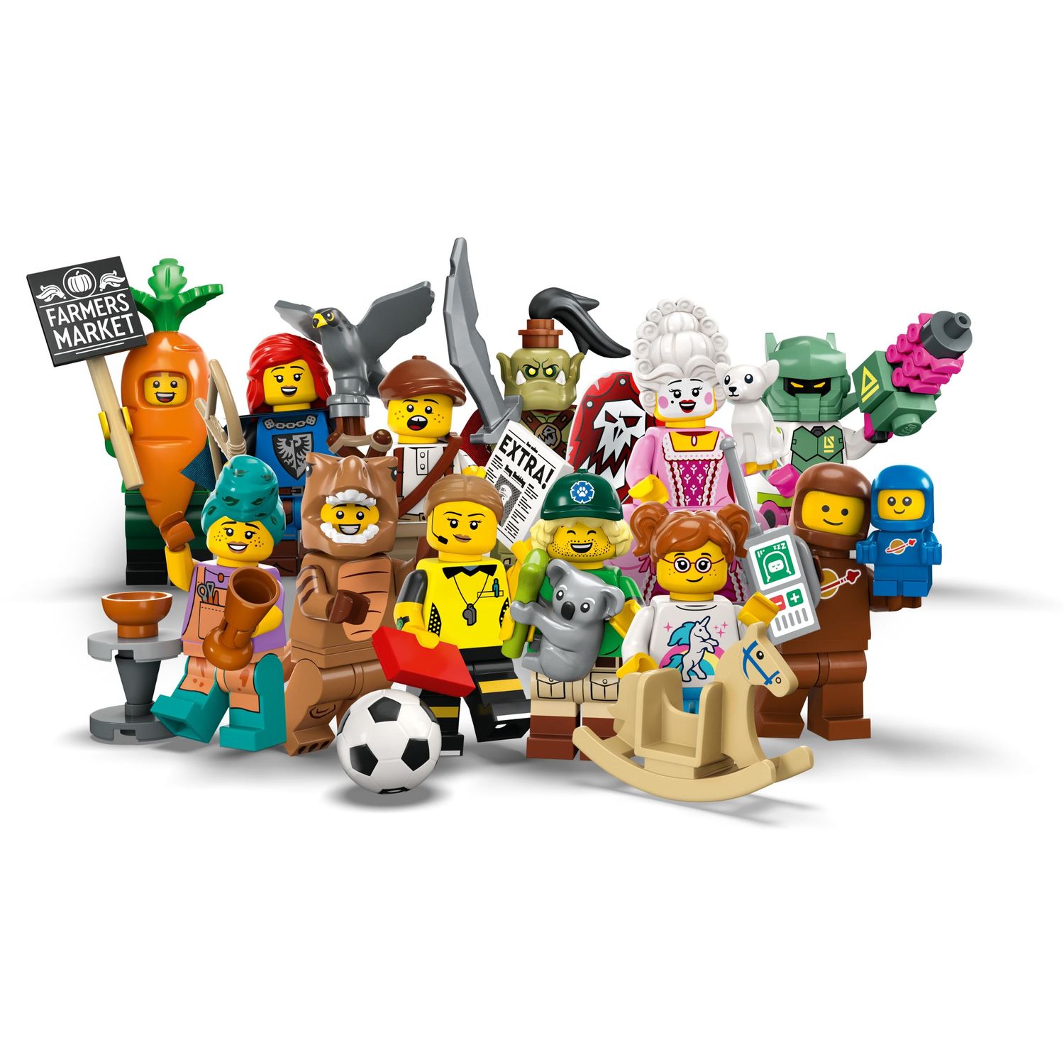 Конструктор LEGO Minifigures Серия 24 71037 купить по цене 439 ₽ в  интернет-магазине Детский мир