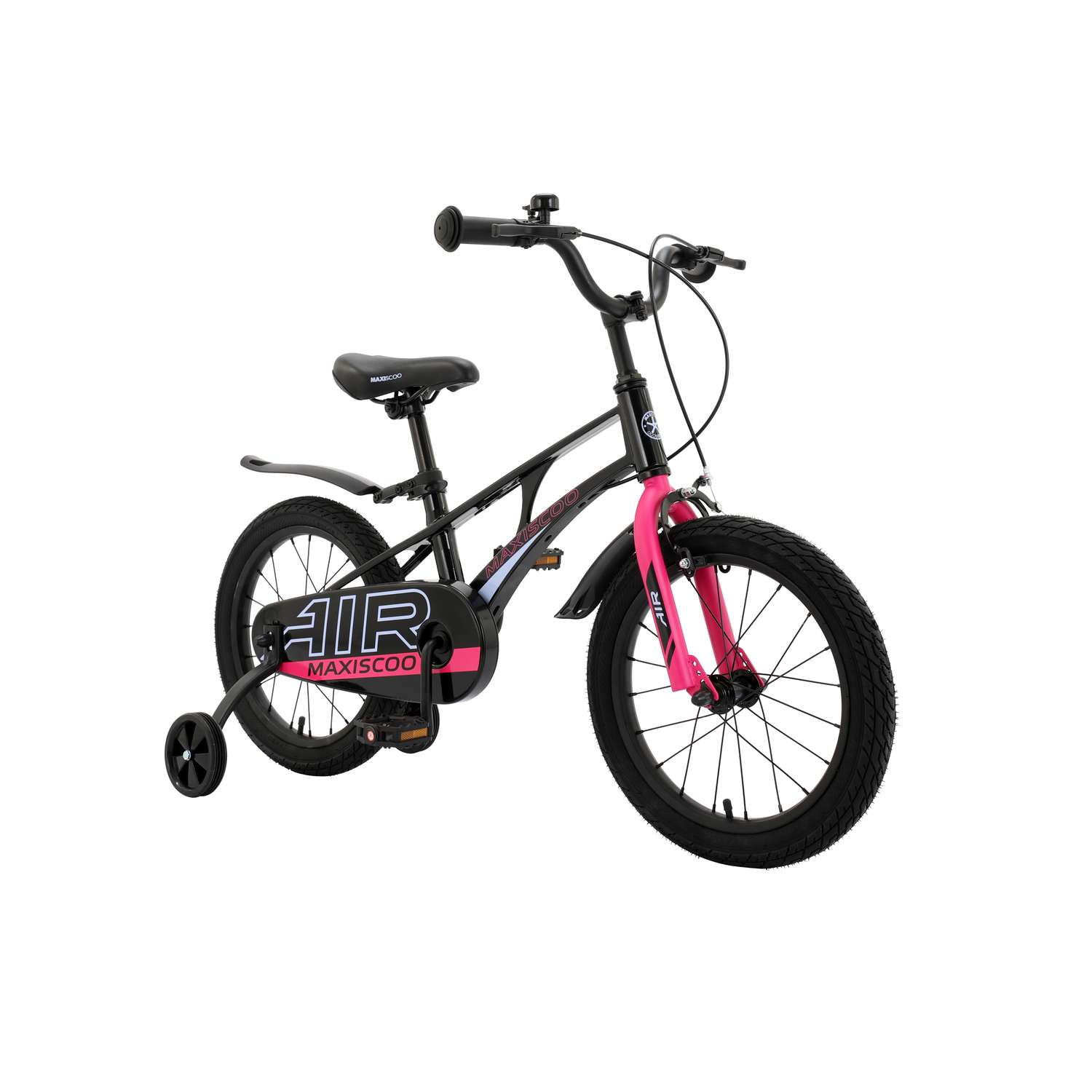 Детский двухколесный велосипед Maxiscoo Air стандарт плюс 16 обсидиан - фото 2
