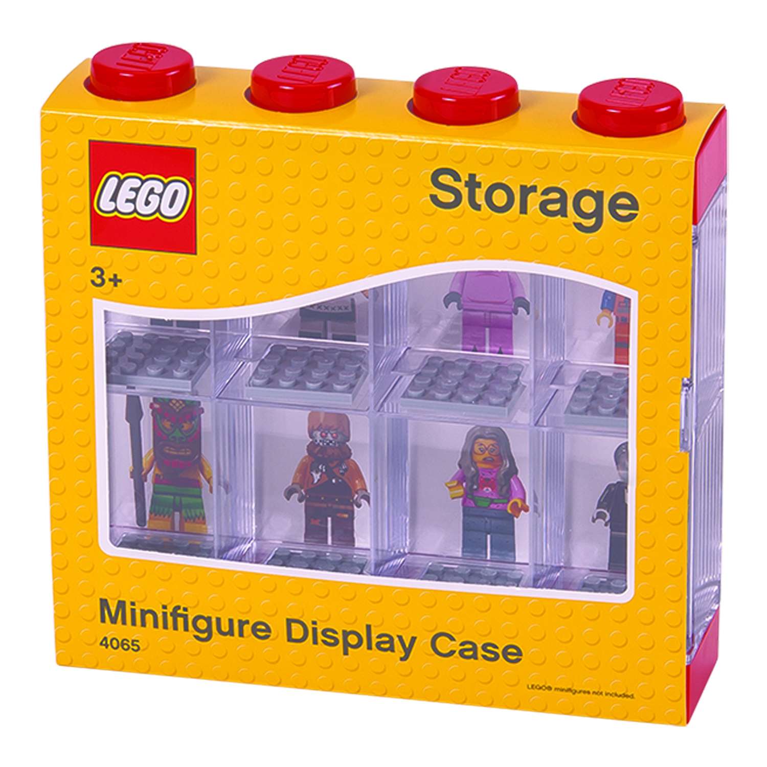 Дисплей для минифигур LEGO 8 шт красный - фото 3
