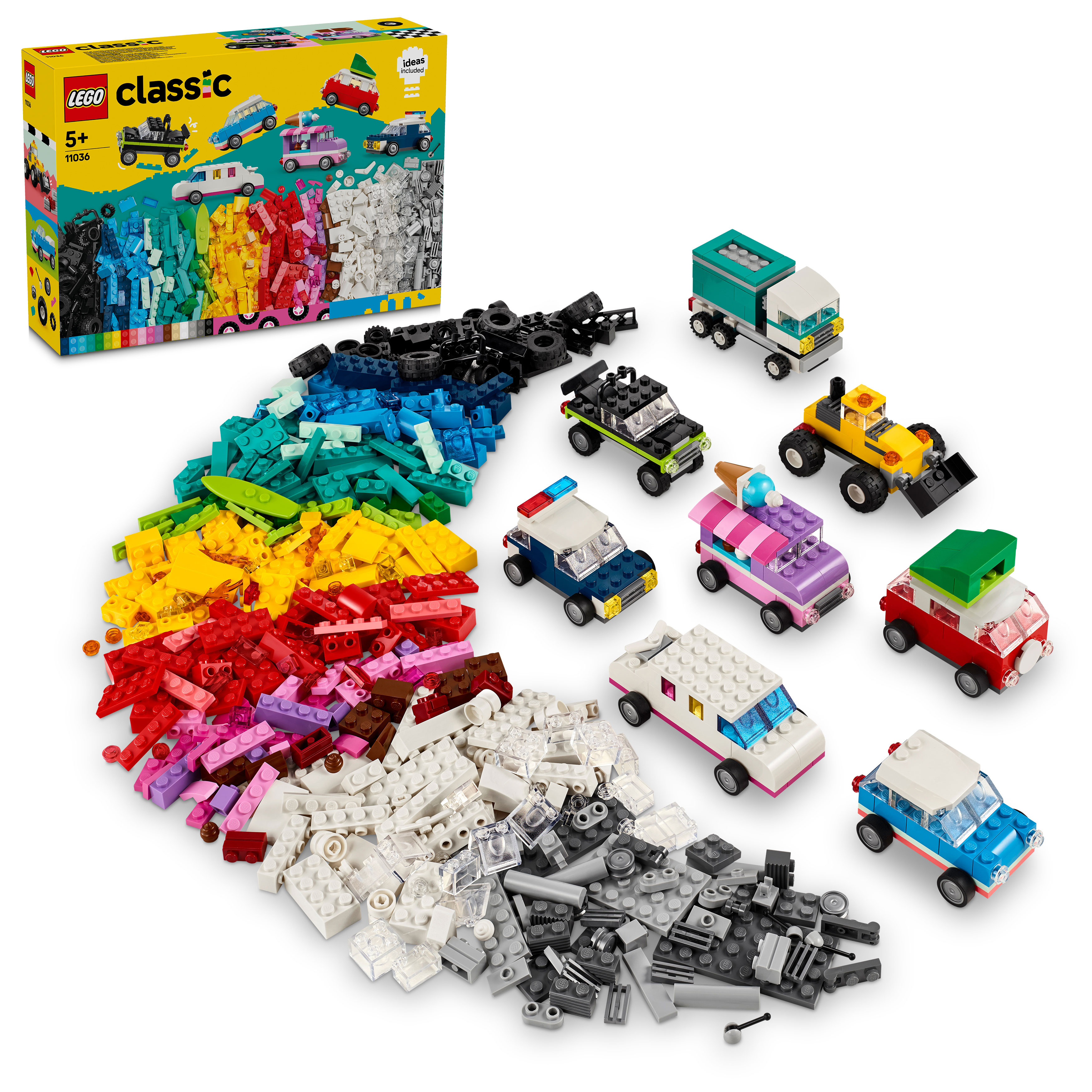 Конструктор LEGO Classic Креативный транспорт 11036 - фото 1