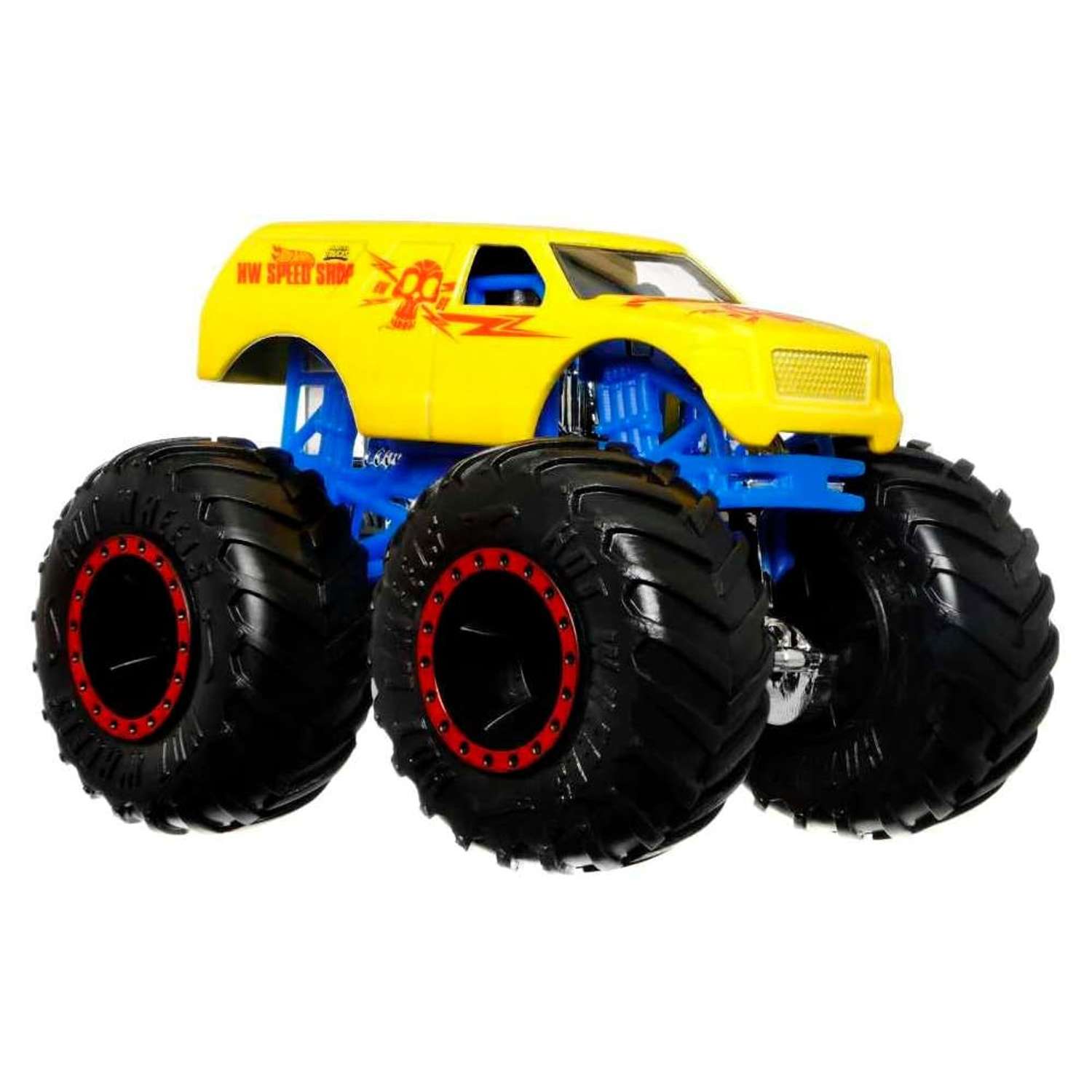 Монстр-трак Hot Wheels 1:64 многоцветный HGX06 - фото 2