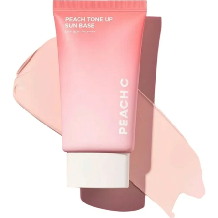 Солнцезащитный тональный крем PEACH C Tone Up Sun Base, SPF 50+ PA+++