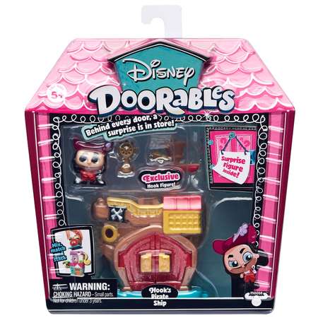 Мини-набор игровой Disney Doorables Питер Пэн с 2 фигурками (Сюрприз) 69416