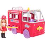 Набор игровой Barbie Челси и пожарная машина HCK73
