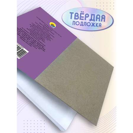 Блокнот Проф-Пресс аниме скетчпад 40 листов А5 с твердой подложкой. Мальчик и кот