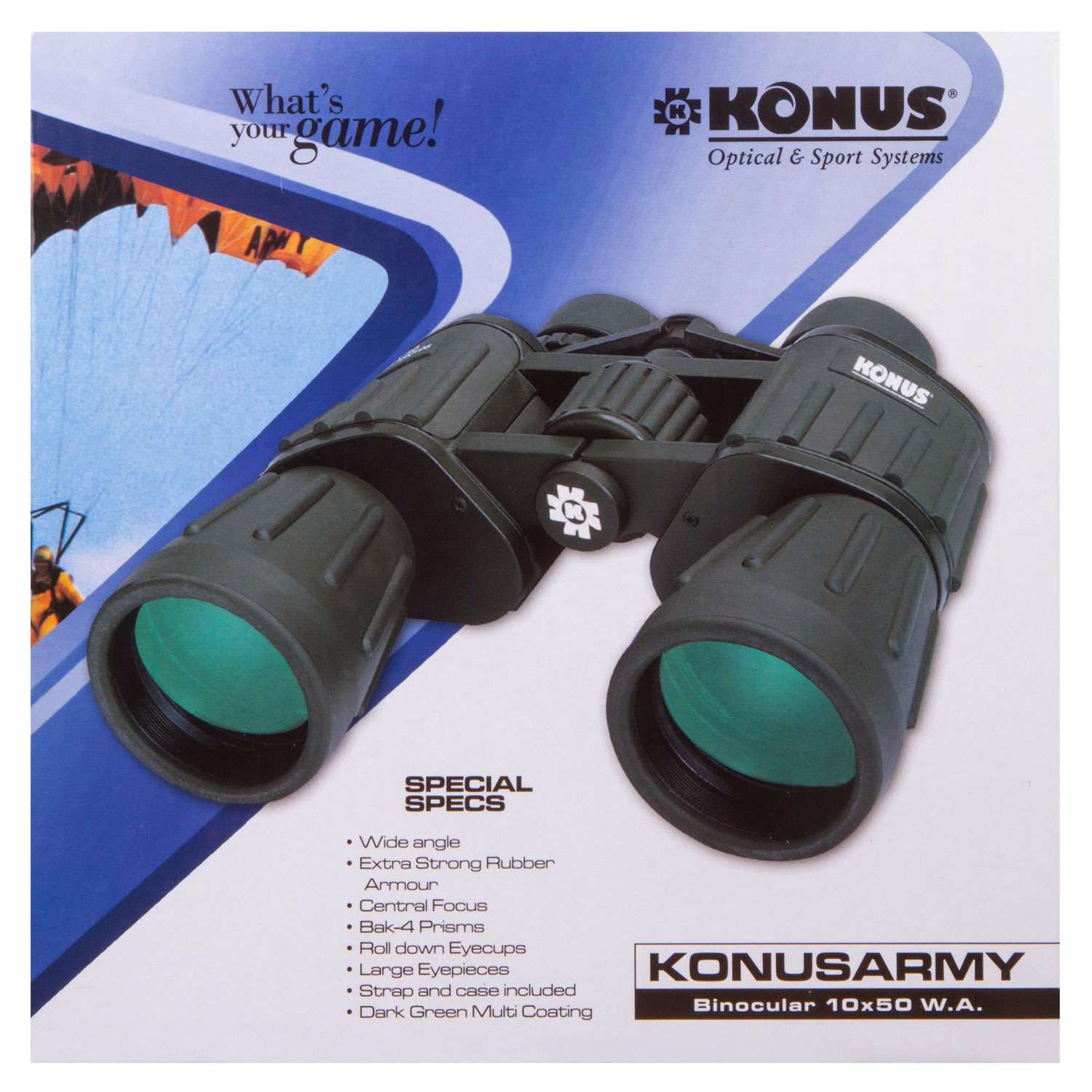 Бинокль Konus Konusarmy 10x50 WA - фото 12