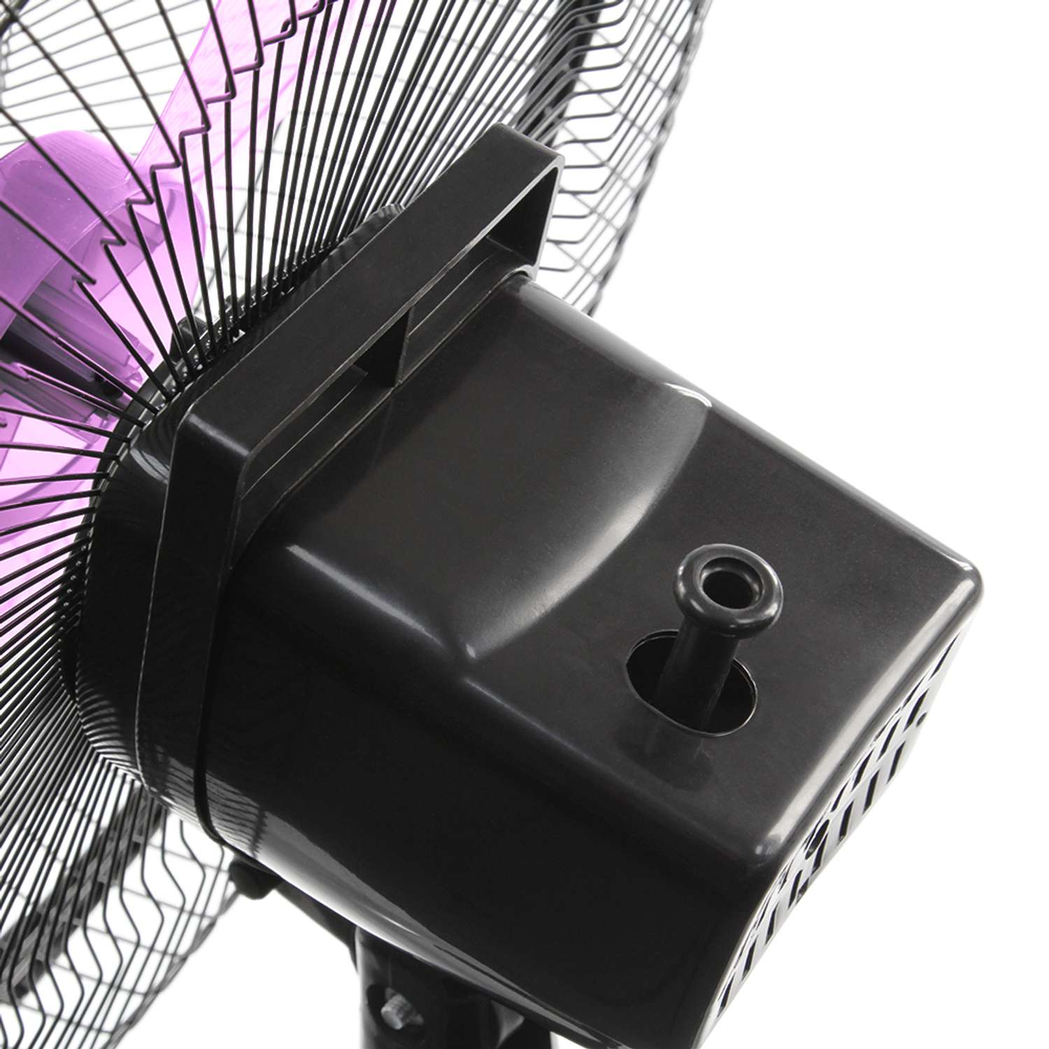 Вентилятор напольный HOME ELEMENT HE-FN1204 черный фиолетовый - фото 19