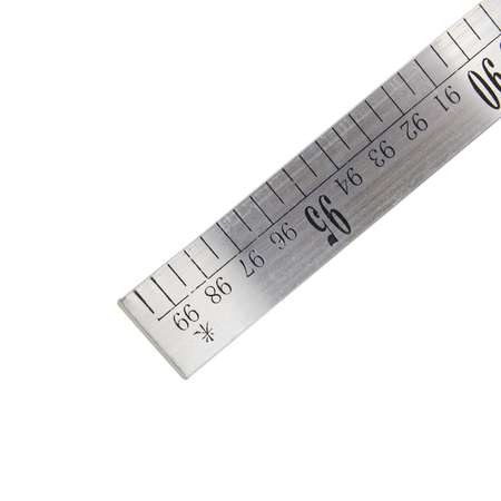 Метр портновский Арт Узор для измерения различных тканей галантереи построения выкройки и раскроя длина 1м