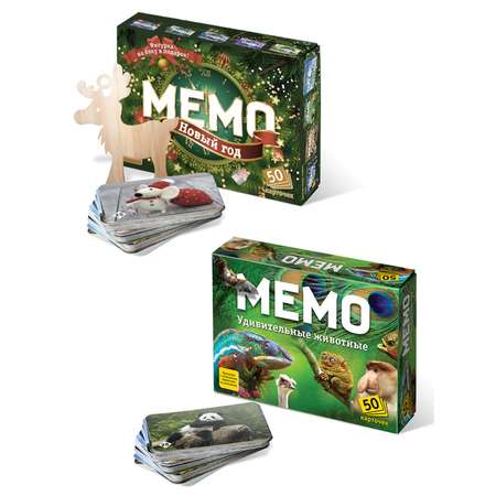 Настольная игра Нескучные игры Мемо