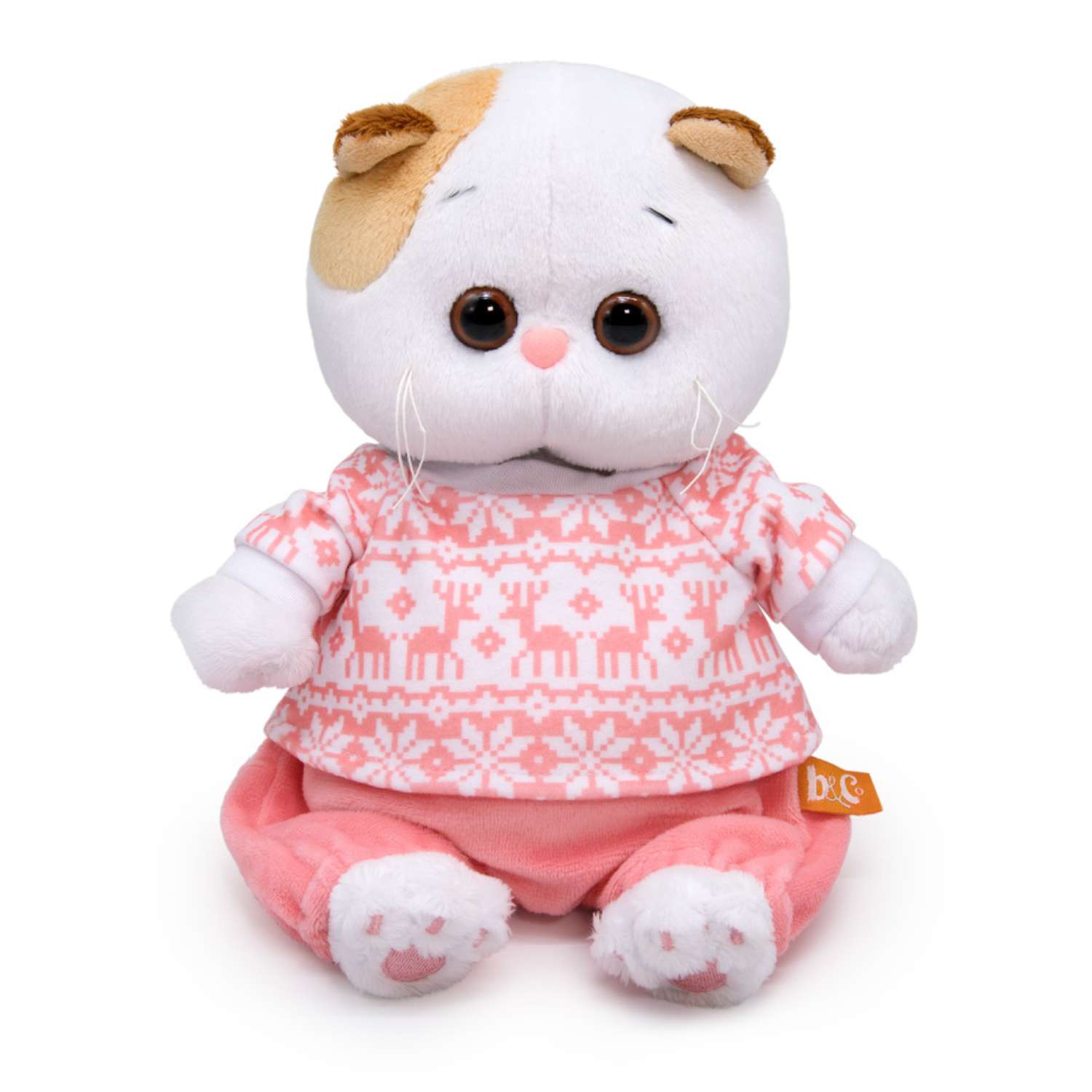 Мягкая игрушка BUDI BASA Ли-Ли BABY в зимней пижамке 20 см LB-106 - фото 1