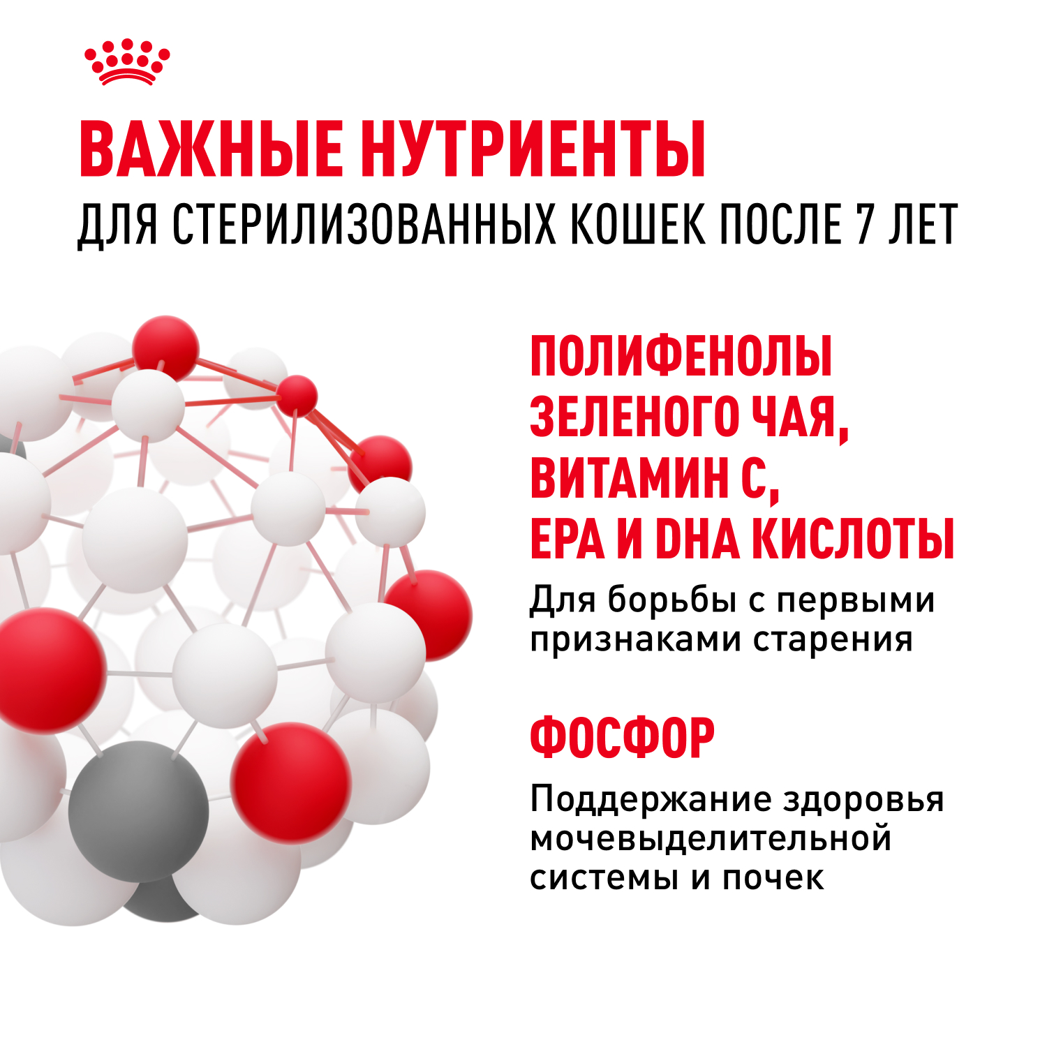 Корм сухой для кошек ROYAL CANIN Sterilised 400г пожилых стерилизованных - фото 9