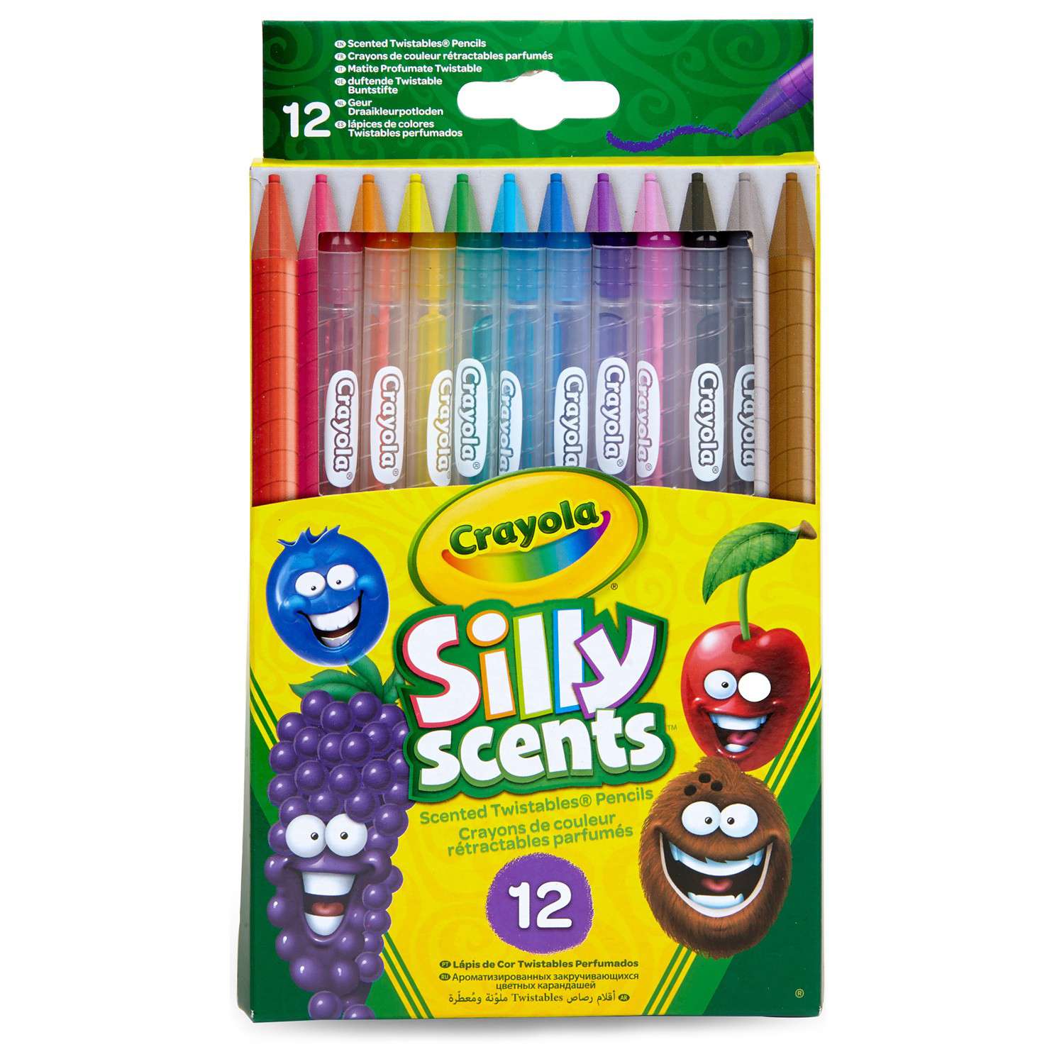 Карандаши цветные Crayola ароматизированные 12цветов 68-7404 - фото 1