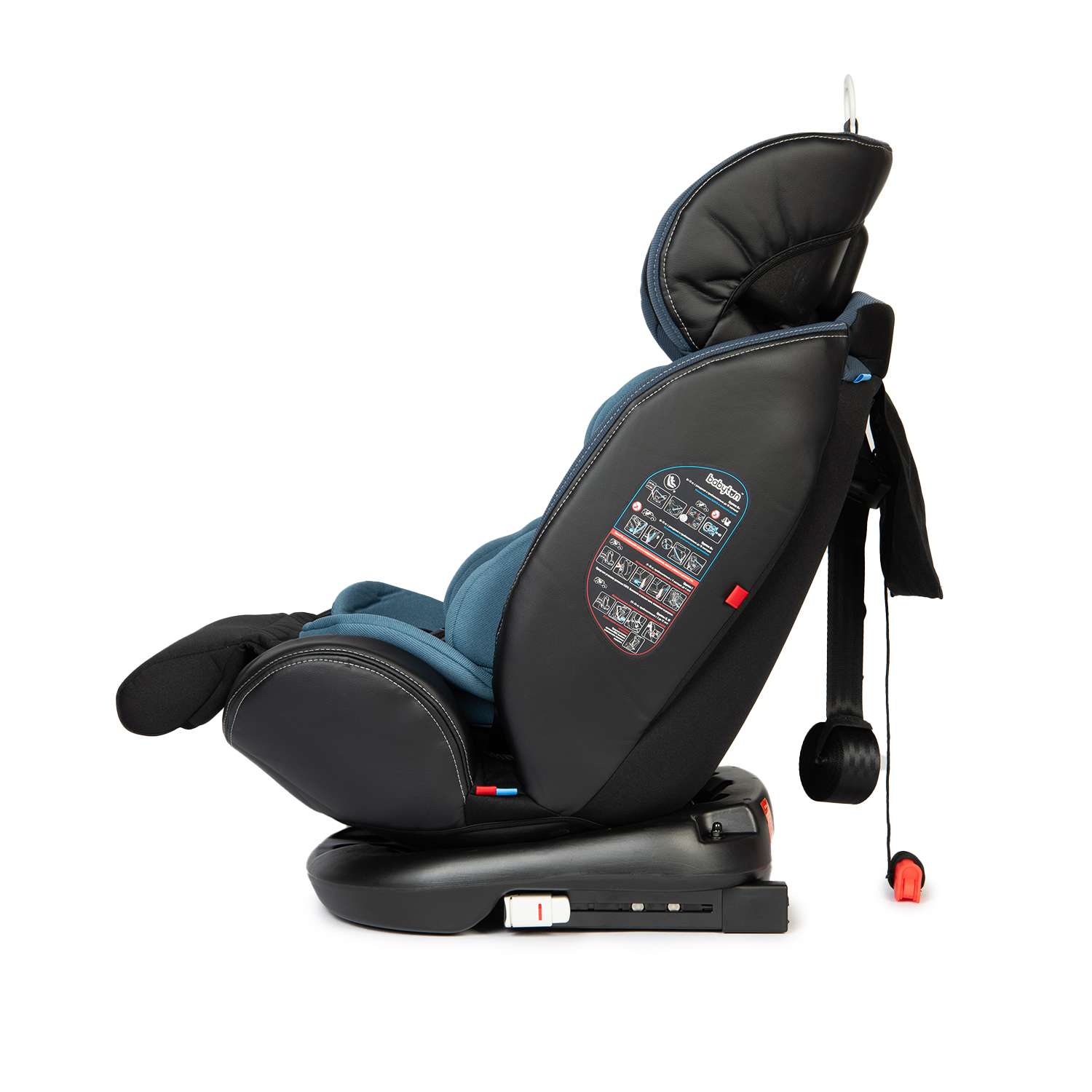 Автокресло Babyton Multi-Stage Black-Blue Isofix 0+/1/2/3 (0-36 кг) - фото 11