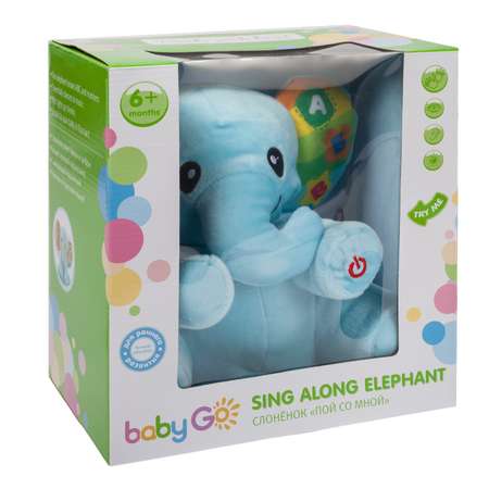 Слоненок BabyGo обучающий