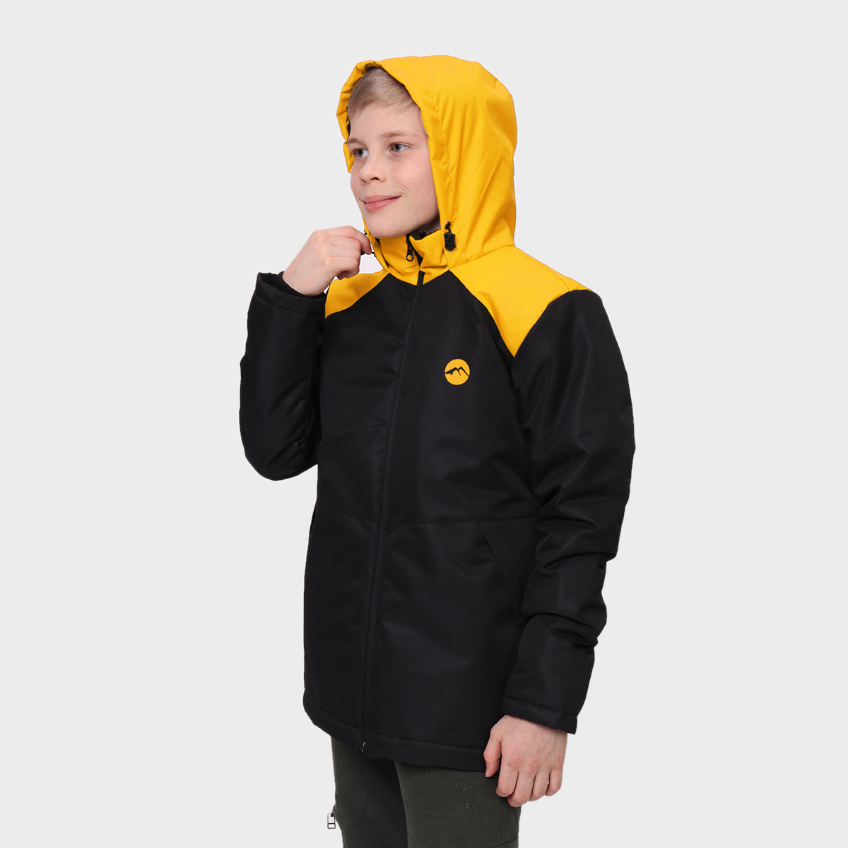 Куртка RODOS М-245/черный_желтый - фото 2