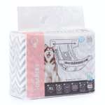 Подгузники для собак M-PETS XL 40-60см 10шт