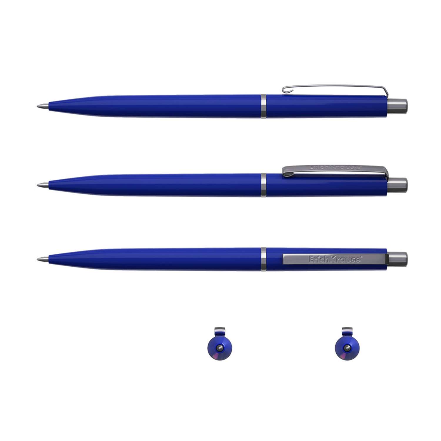Ручка шариковая ErichKrause автоматическая Smart Синий - фото 2