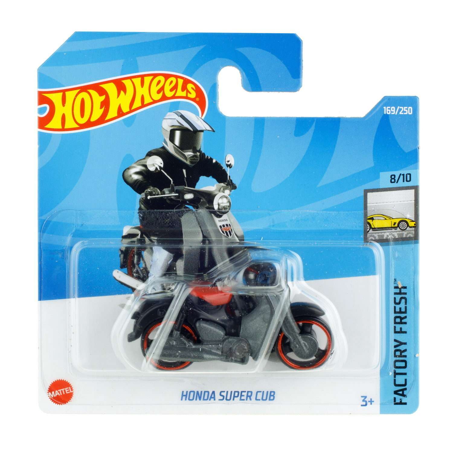 Коллекционная модель мотоцикл Hot Wheels Хонда Super Cub 5785-39 - фото 2