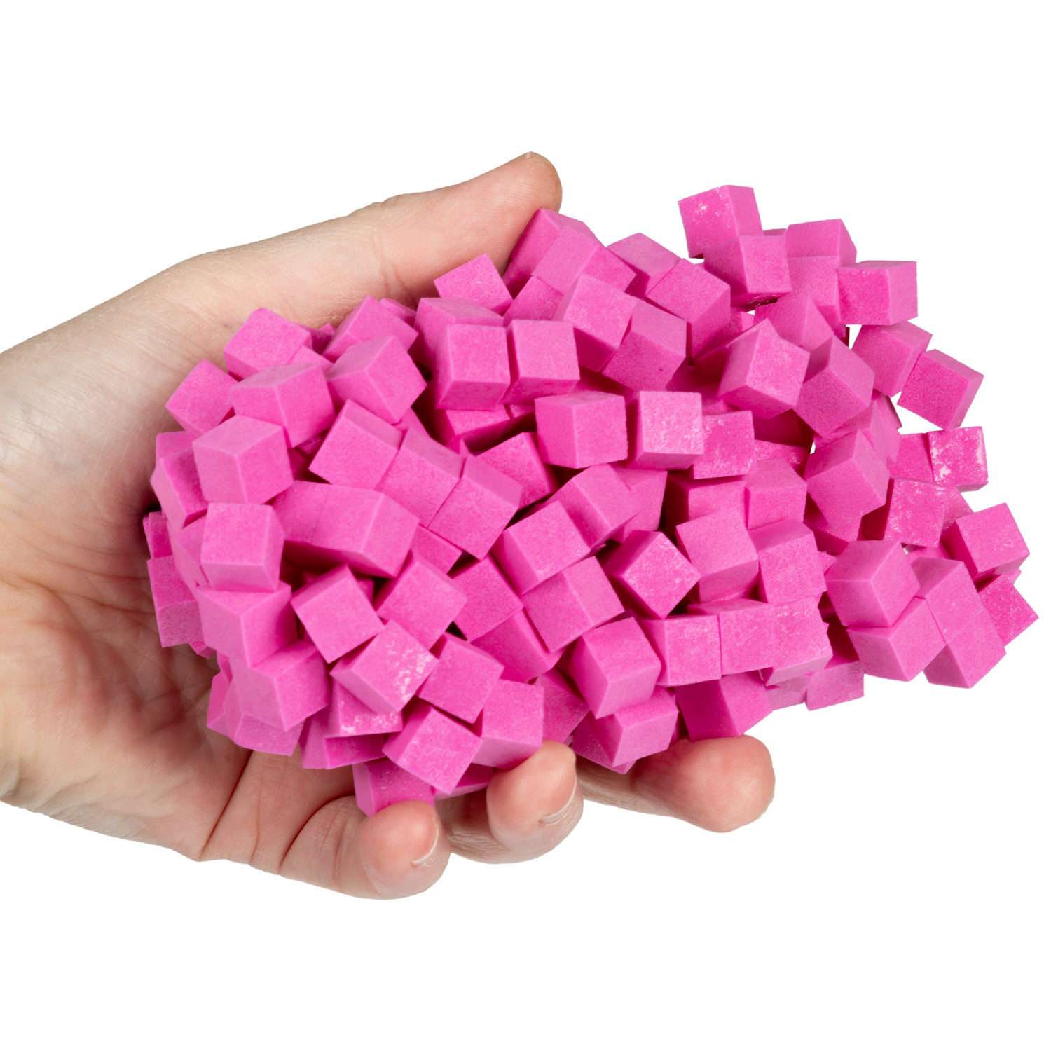 Конструктор пластилин 1TOY Gummy blocks антистресс розовый - фото 6