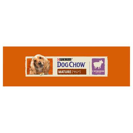 Корм для собак Dog Chow Mature с ягненком 2.5кг