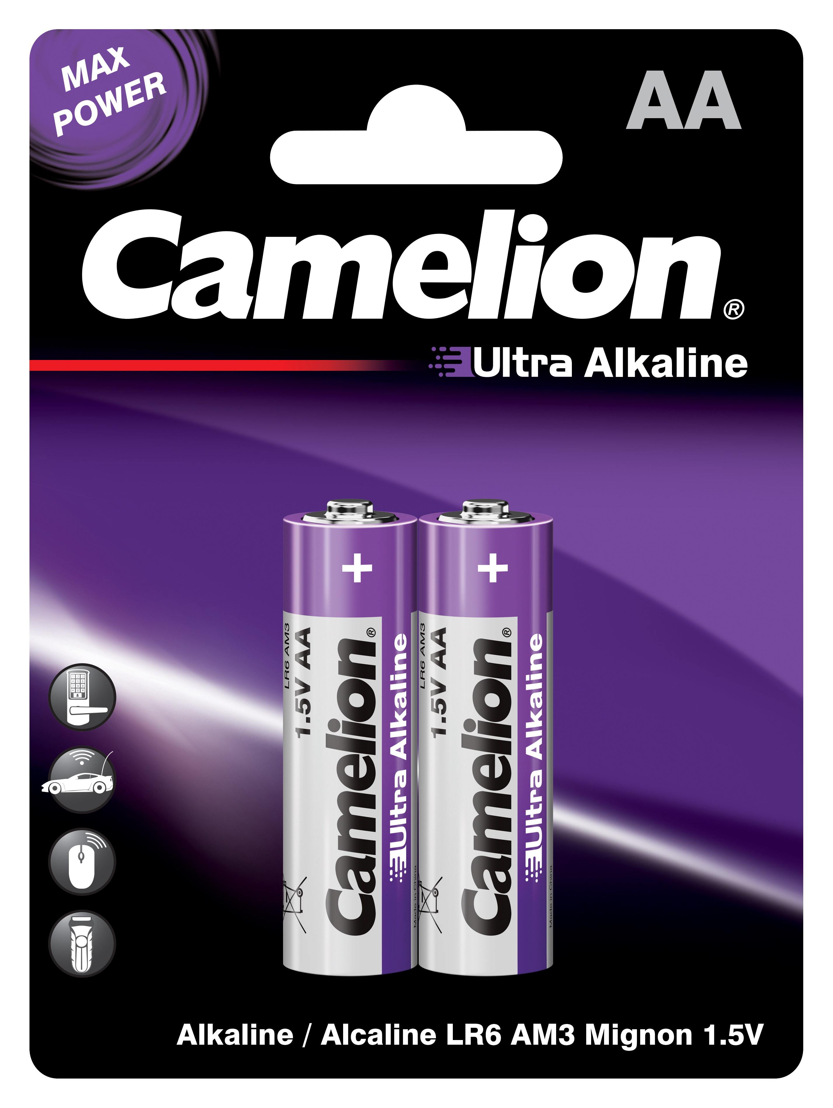 Батарейки Camelion LR6-BP2UT - фото 1