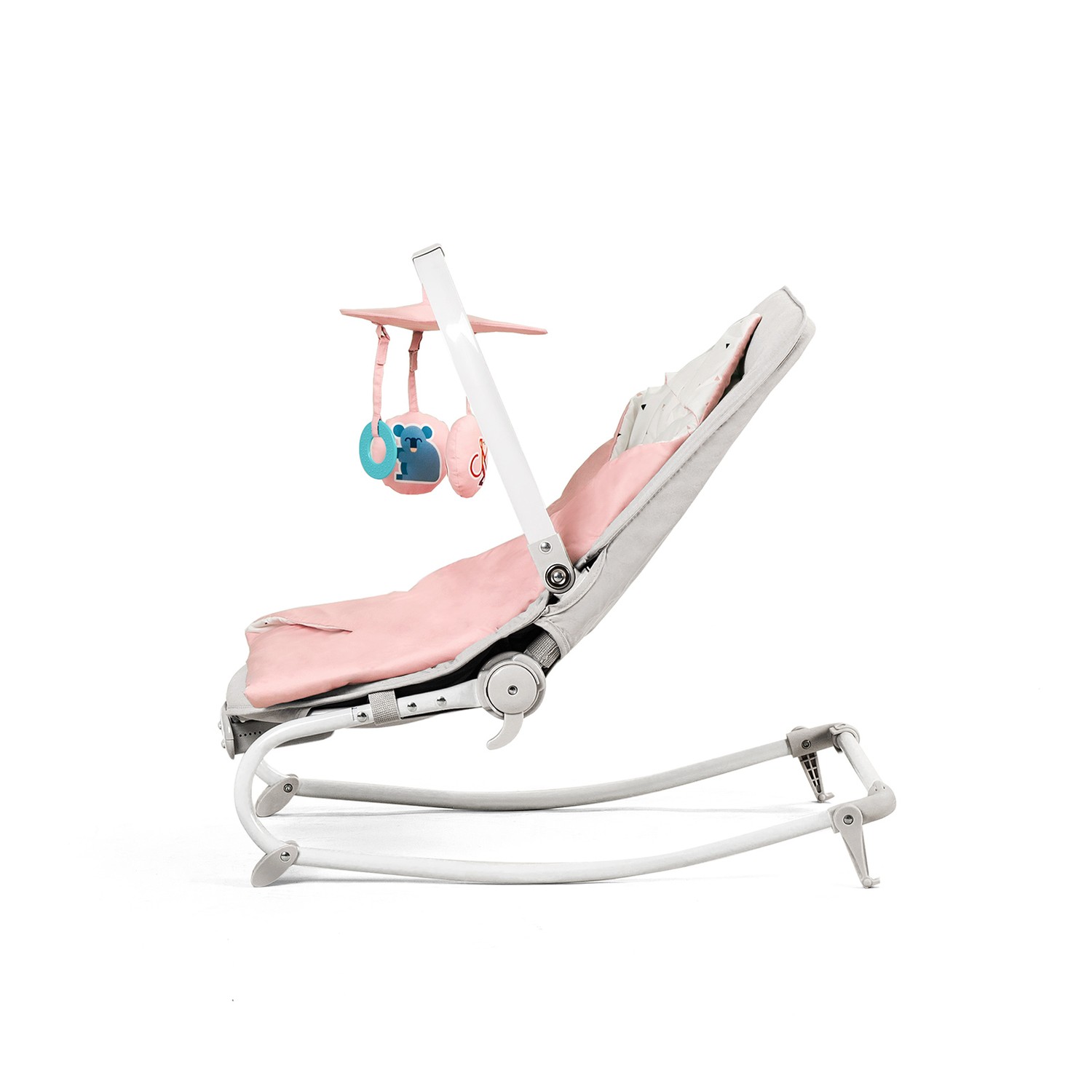 Шезлонг Kinderkraft Felio Pink - фото 3