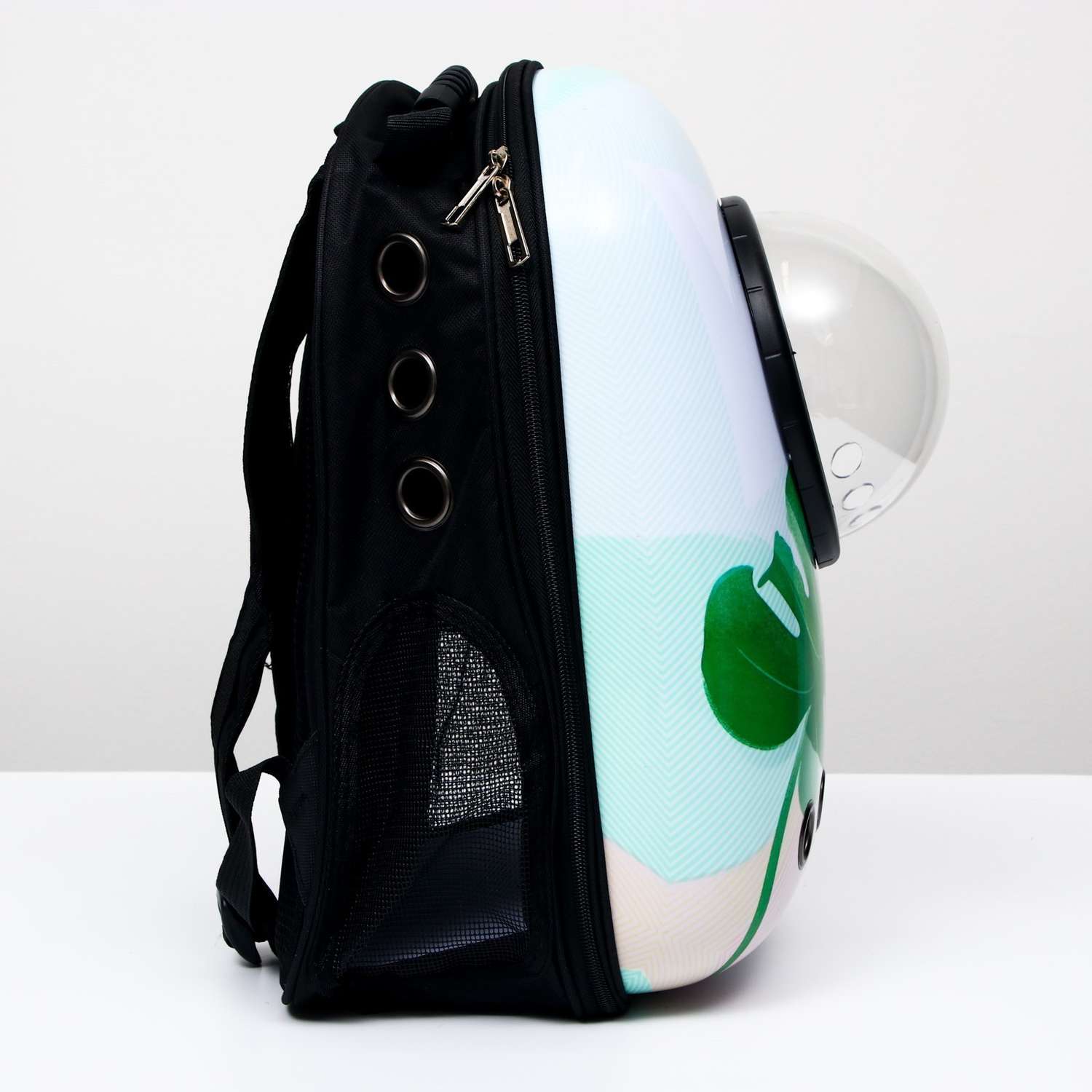 Рюкзак для переноски животных Пижон с окном для обзора «Лист» - фото 2
