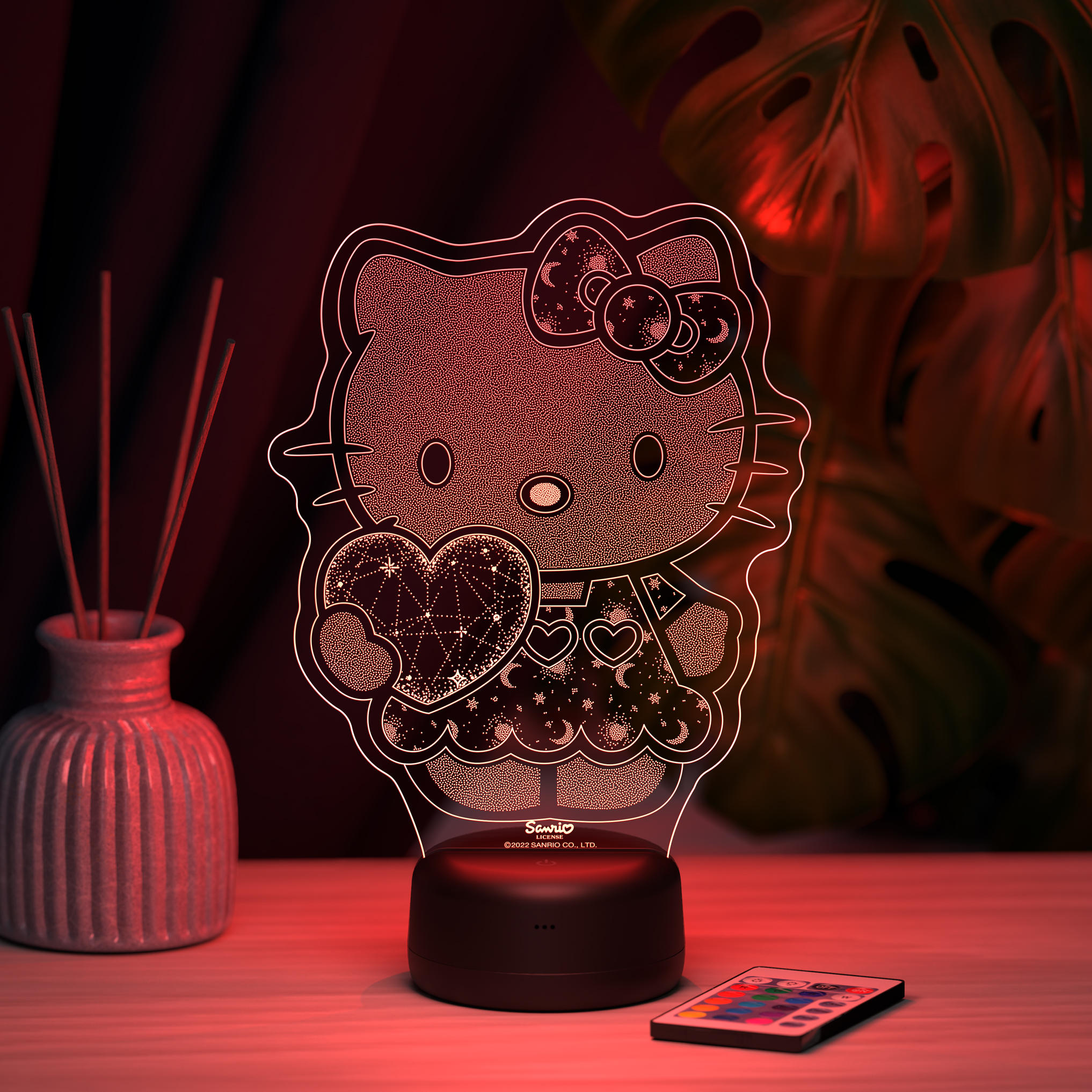 Ночник Hello Kitty с сердечком - фото 11