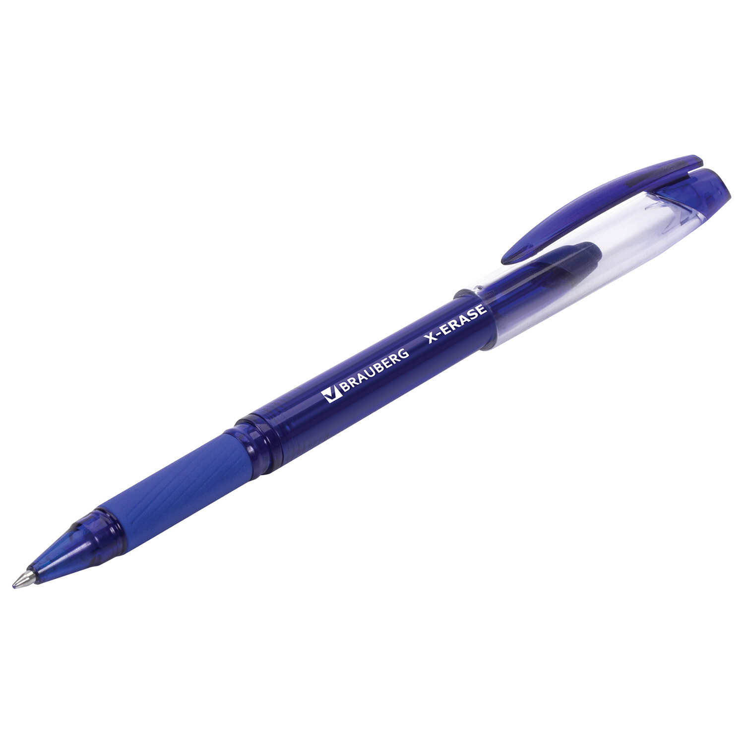 Ручки гелевые Brauberg X-Erase синие пиши-стирай 12 штук - фото 10