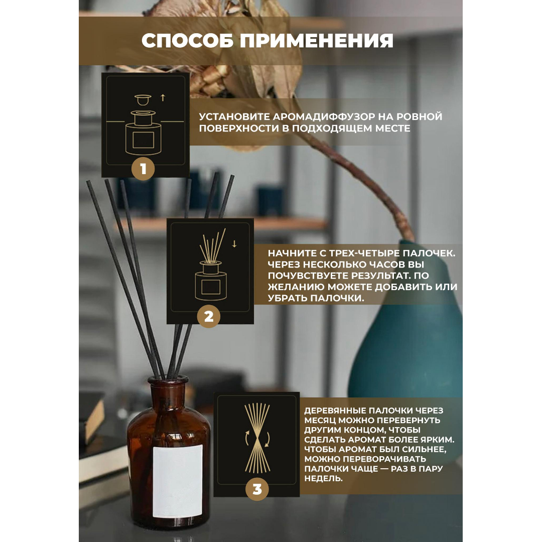 Ароматический диффузор AromaKo Green Mango 500 мл - фото 6