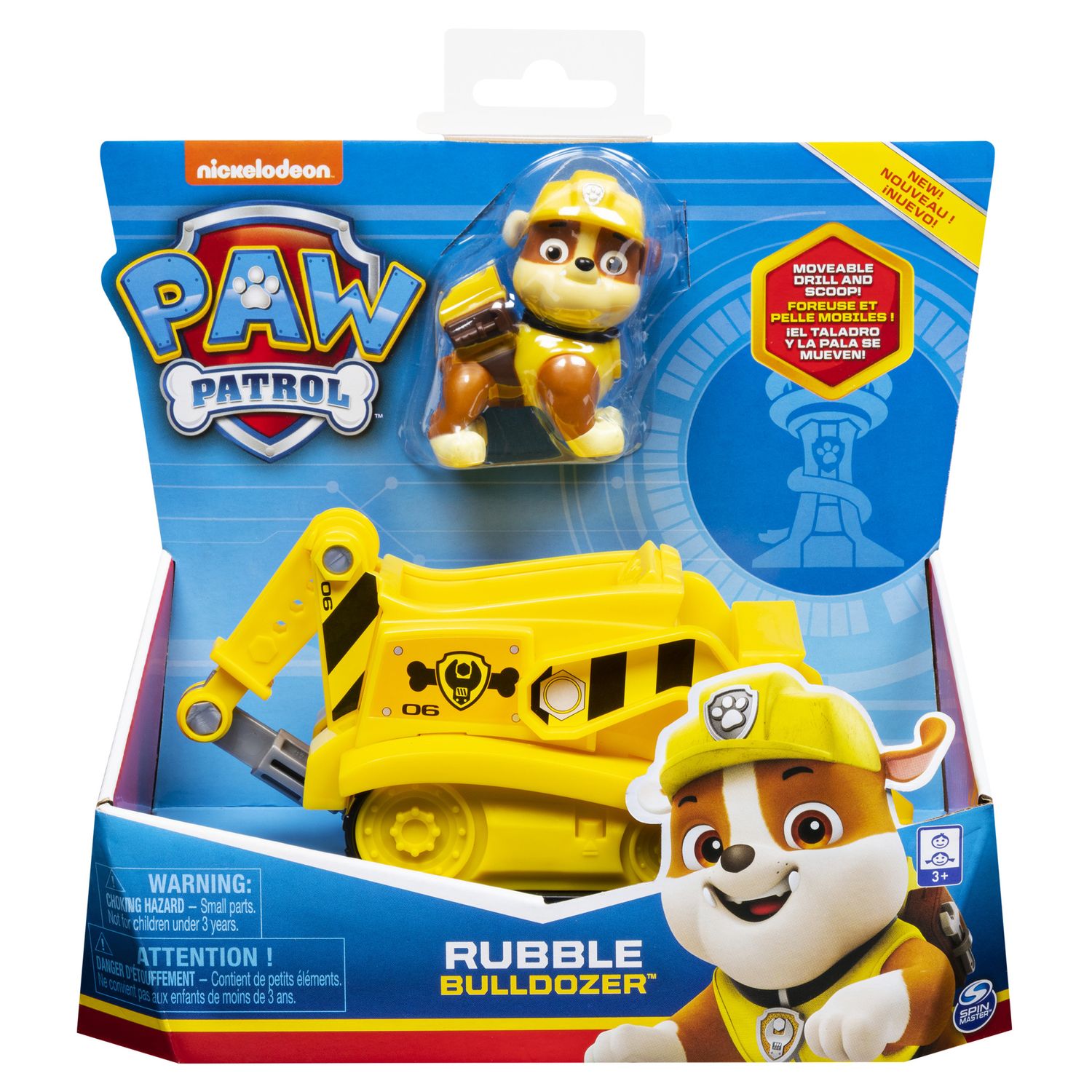 Машинка Paw Patrol с Крепышом 6061794 купить по цене 799 ₽ в  интернет-магазине Детский мир