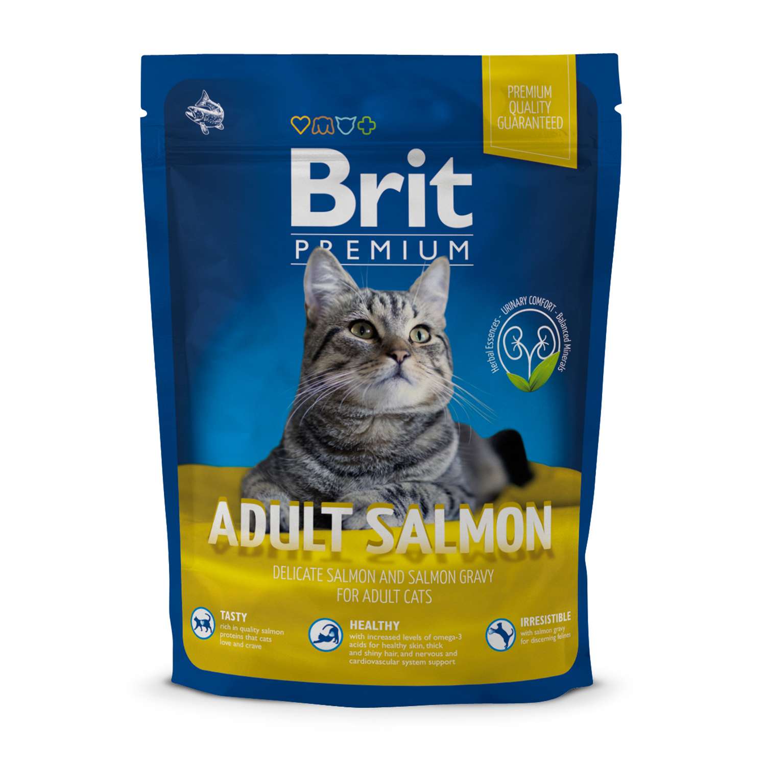 Корм для кошек Brit 300г Premium лосось - фото 1