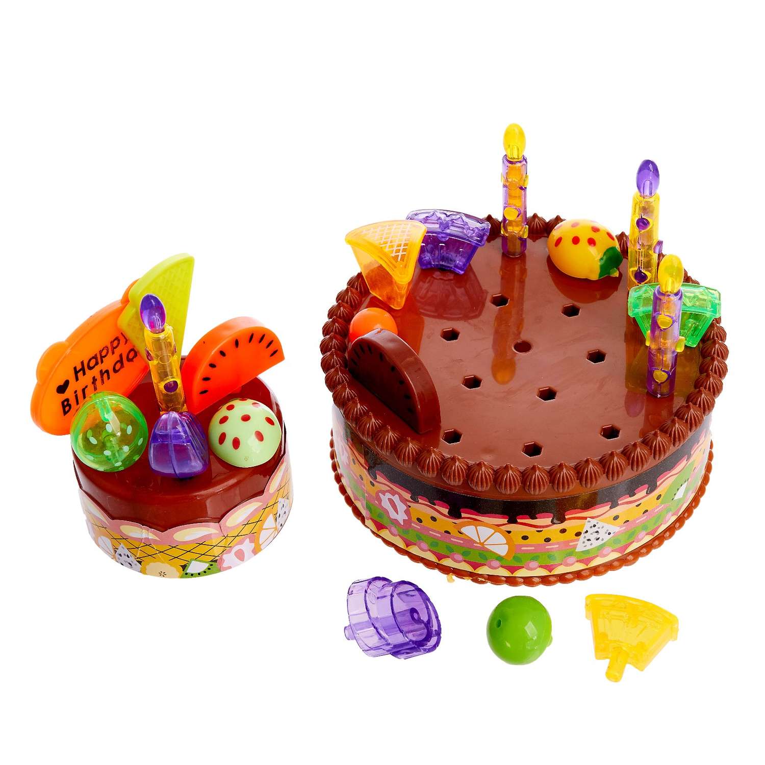 Игровой набор Sima-Land Тортик на День Рождение с аксессуарами - фото 2