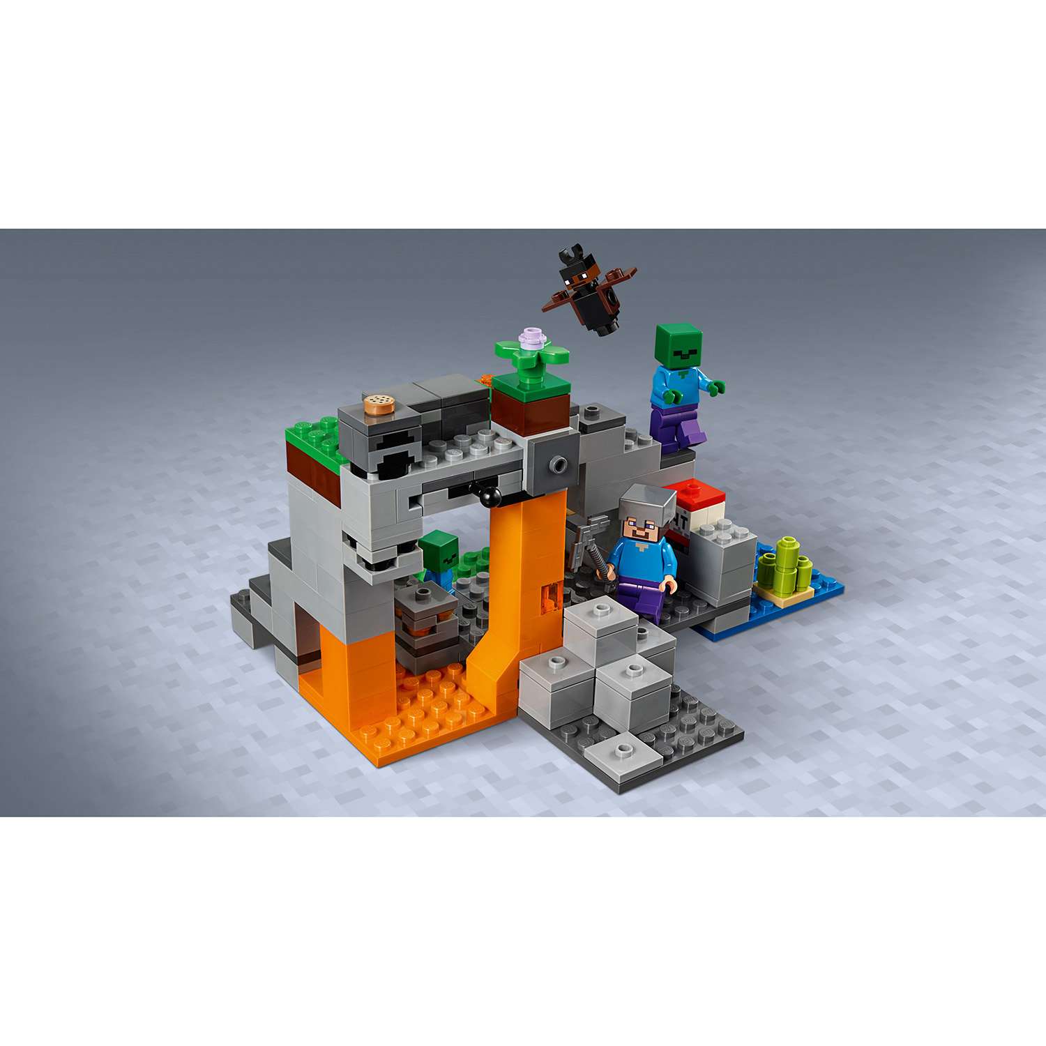 Конструктор LEGO Minecraft Пещера зомби 21141 - фото 5