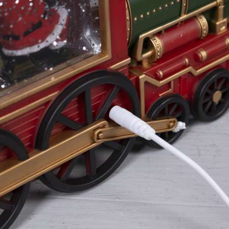 Светодиодная фигура Sima-Land «Поезд» 48×20×9.5 см пластик батарейки ААх3 не в комплекте USB свечение тёплое белое