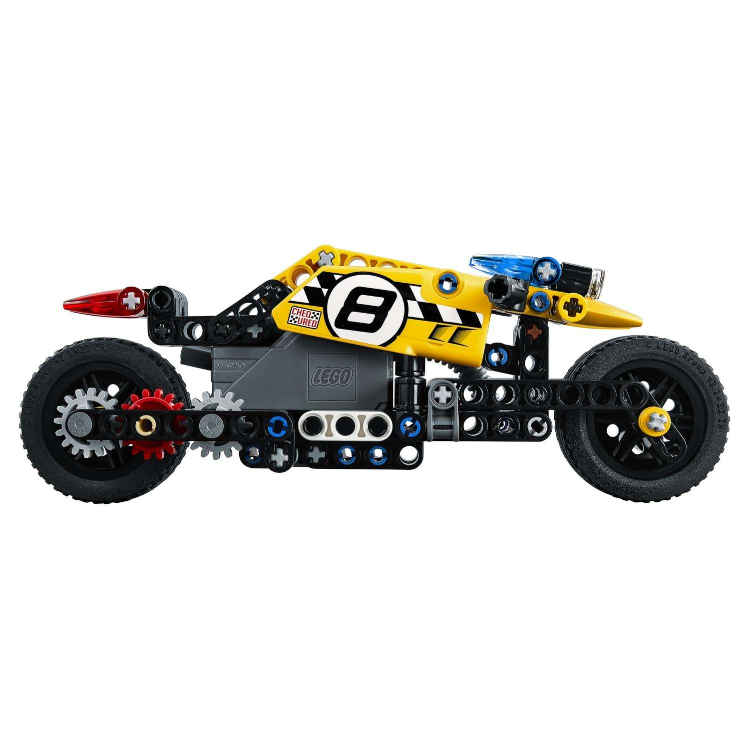 Конструктор LEGO Technic Мотоцикл для трюков (42058) - фото 6