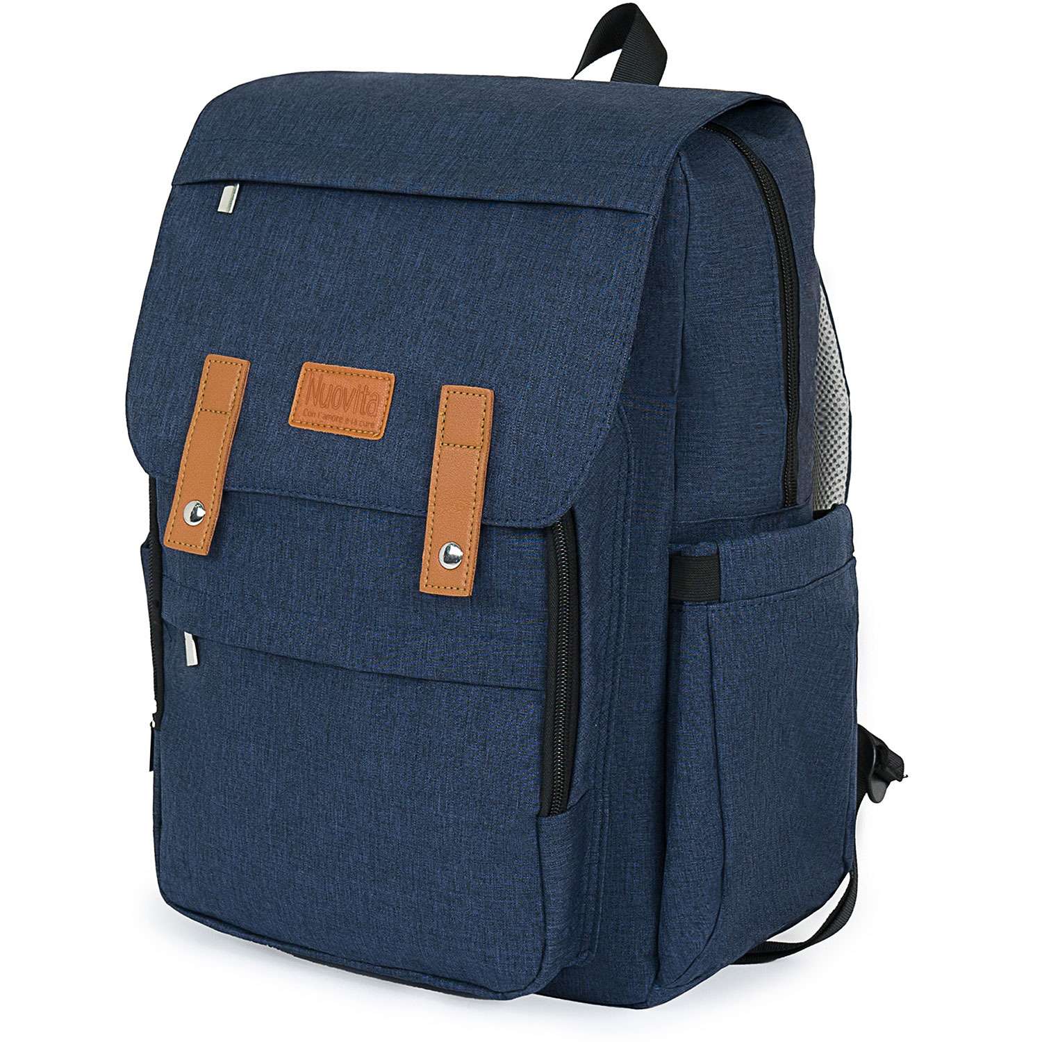 Рюкзак для мамы Nuovita Capcap hipster Темно-синий - фото 1