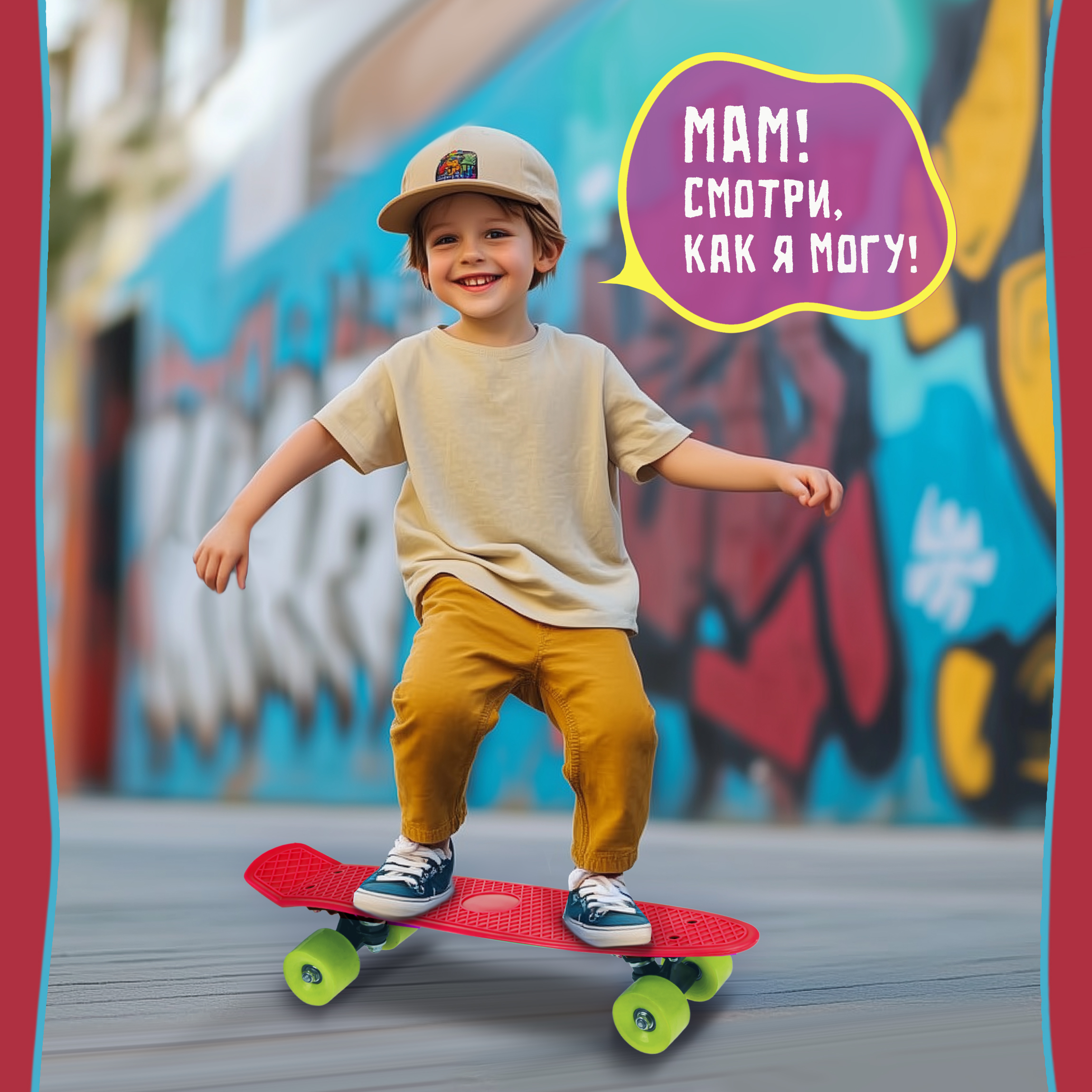 Пенни борд 1TOY 56 см - фото 7