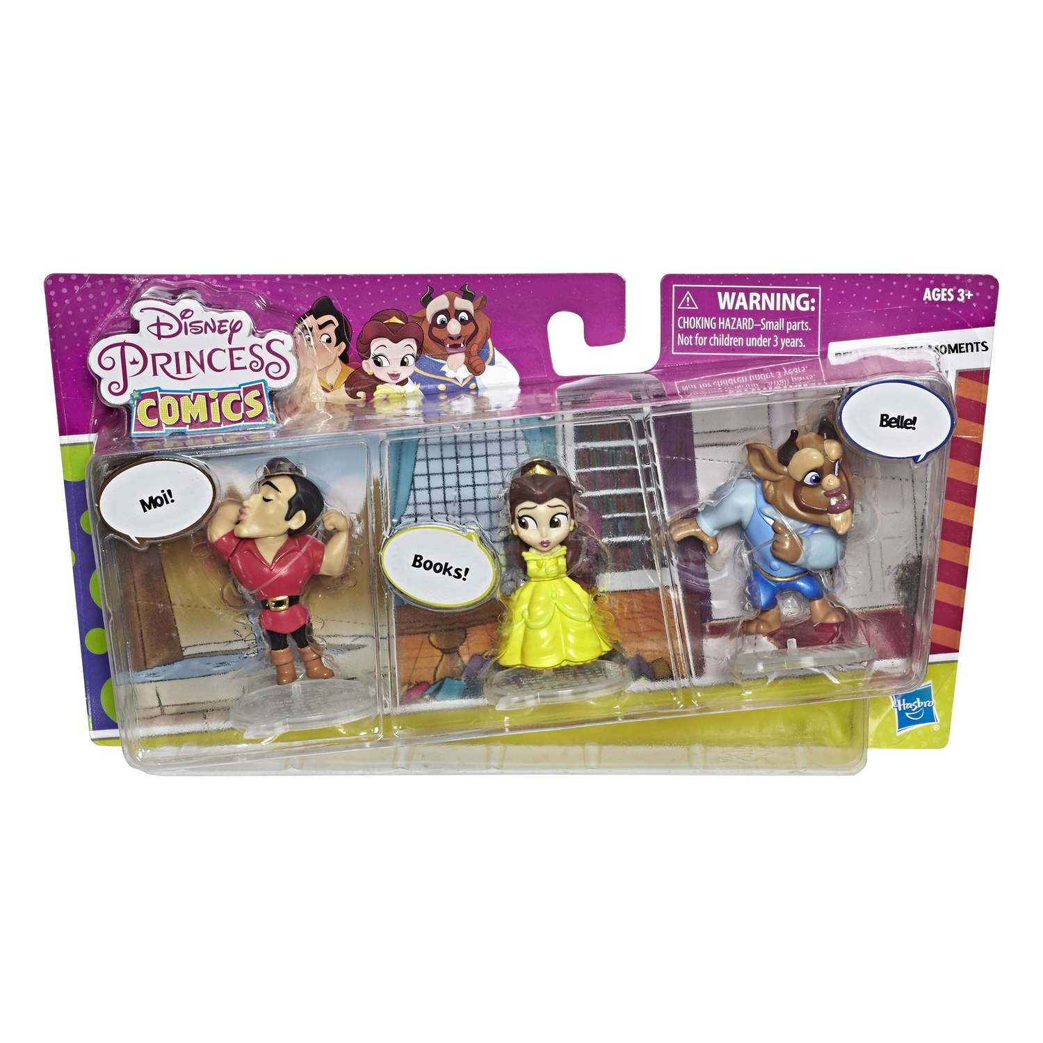 Набор игровой Disney Princess Hasbro Комиксы Бель E6357EU4 E6280EU4 - фото 2