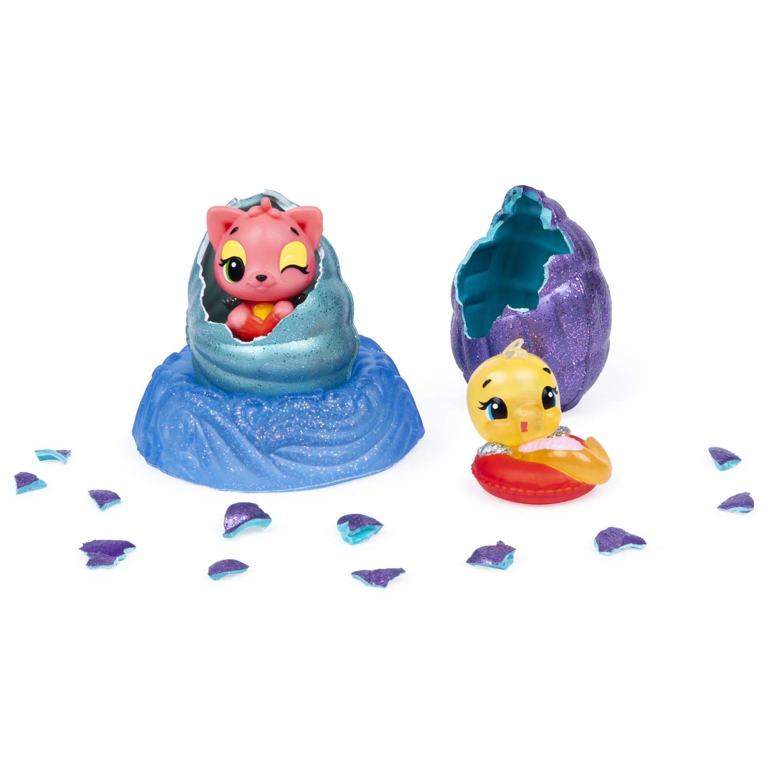 Набор фигурок Hatchimals S5 коллекционные 2шт в непрозрачной упаковке (Сюрприз) 6045520 - фото 3