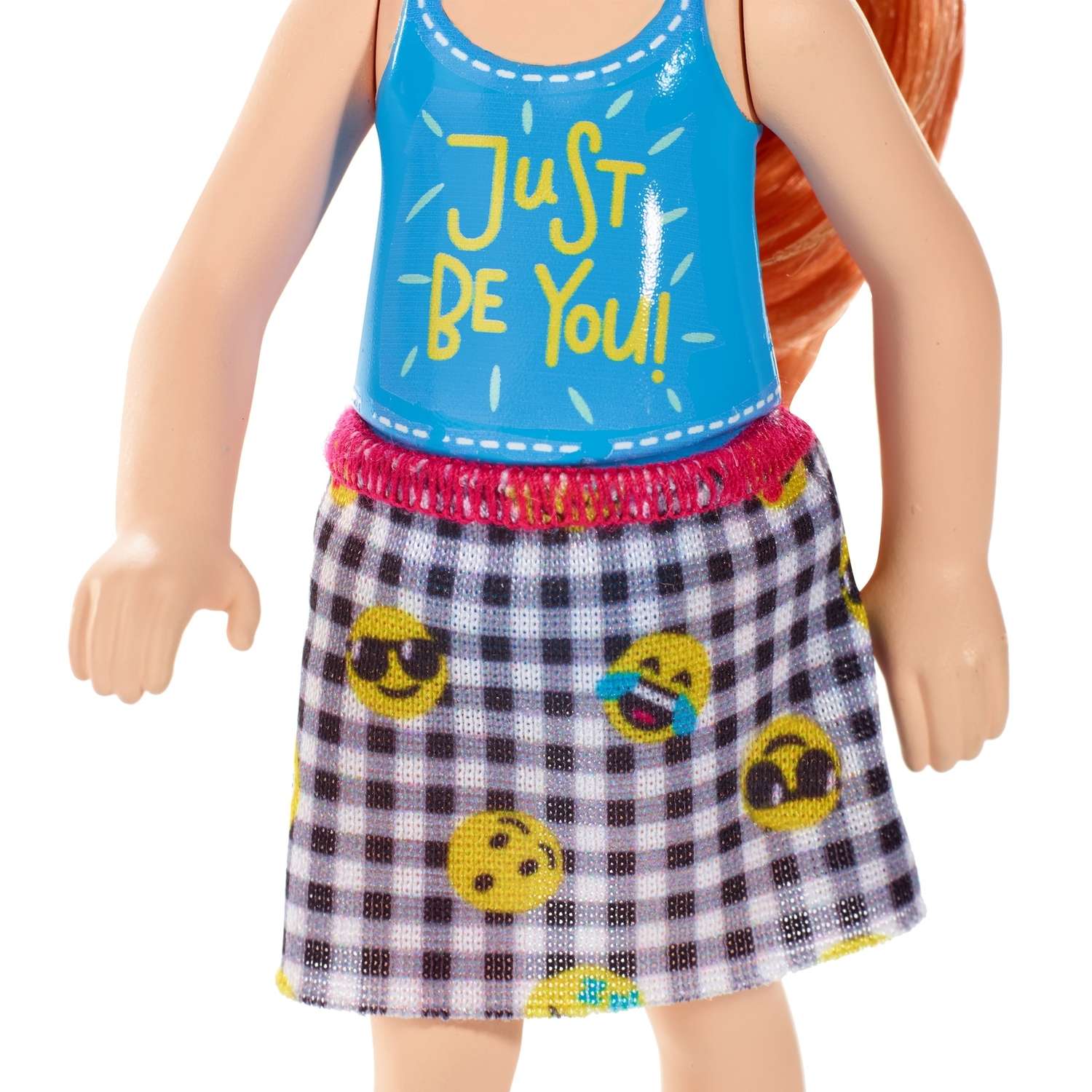 Кукла Barbie Челси Рыжеволосая в топе с надписью FXG81 DWJ33 - фото 6