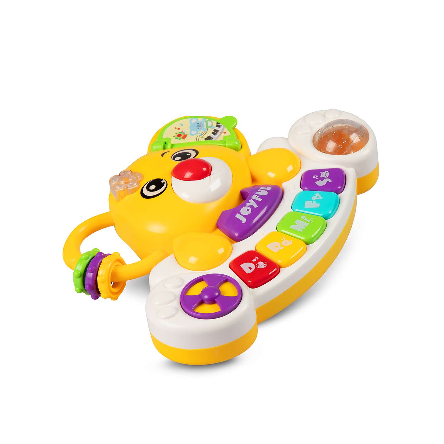 Игрушка развивающая Smart Baby Пианино обучающее Коала цвет желтый со звуковыми и световыми эффектами - фото 11