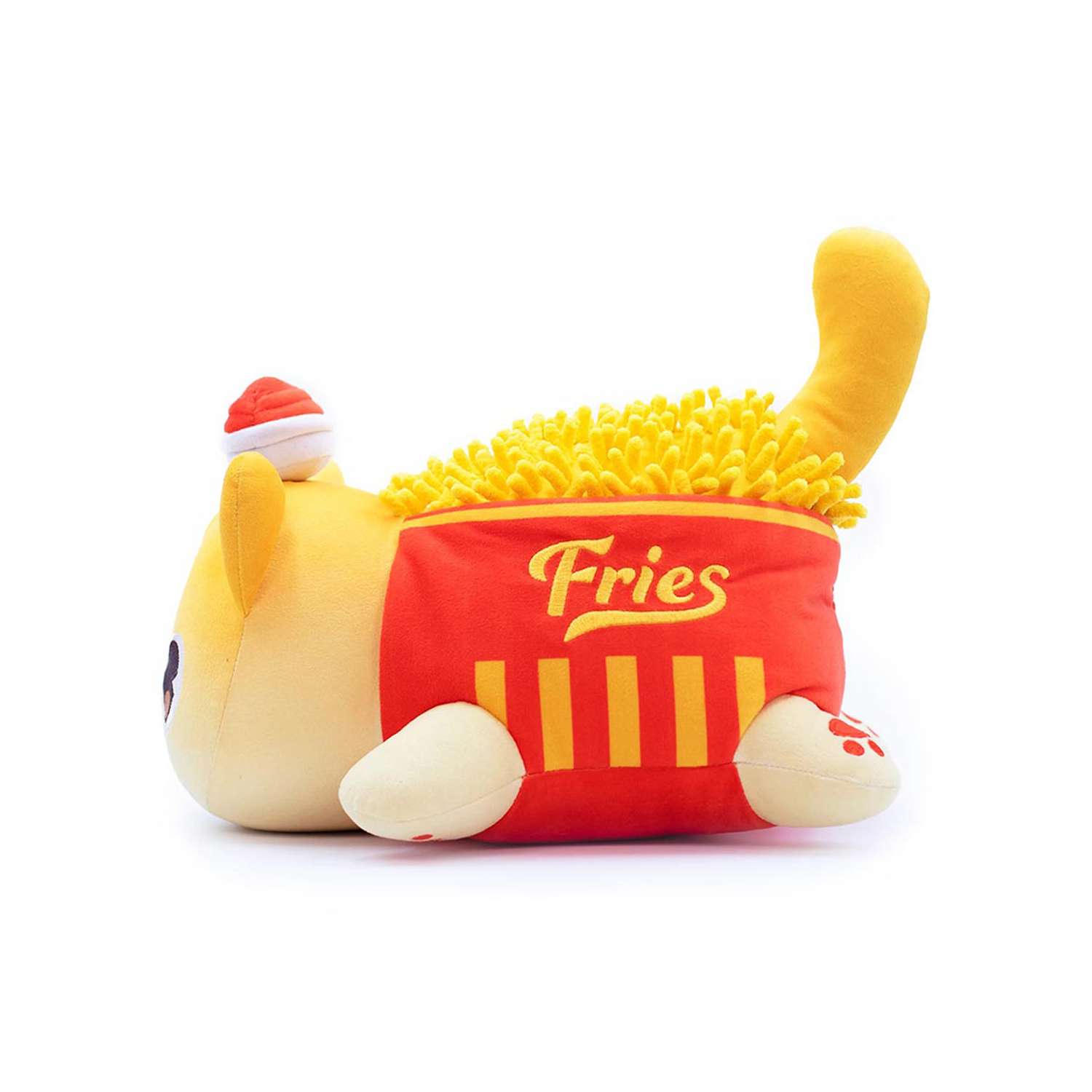 Мягкая игрушка-подушка Михи-Михи кот Картошка Фри French Fries Cat 25 см - фото 3