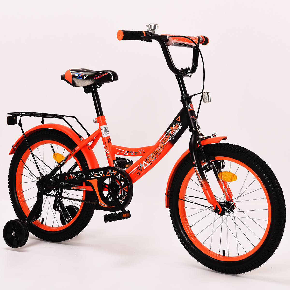 Велосипед NRG BIKES GRIFFIN 18 orange-black - фото 1