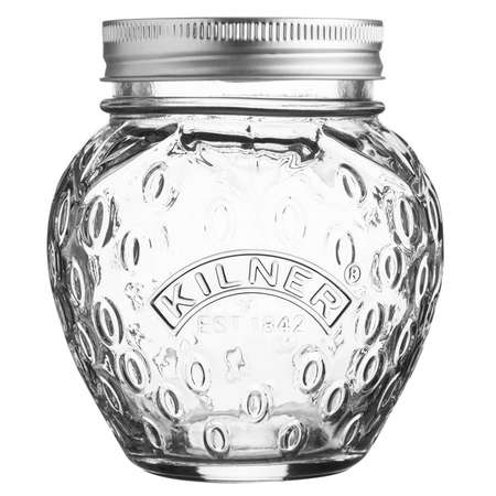 Банка Kilner для заготовок 0.4 л клубника