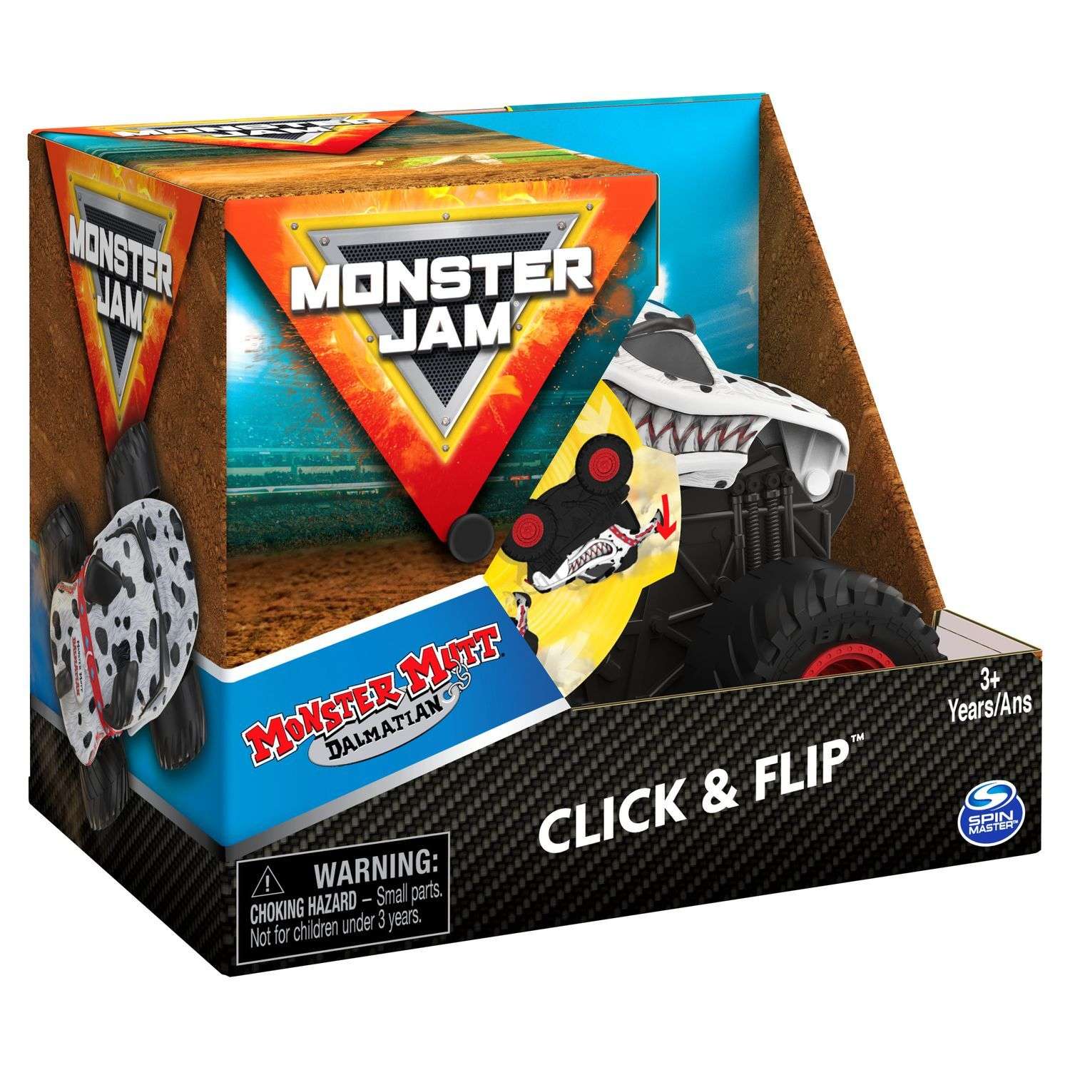 Машинка Monster Jam 1:43 Dalmatian инновационная 6061555 6061555 - фото 3