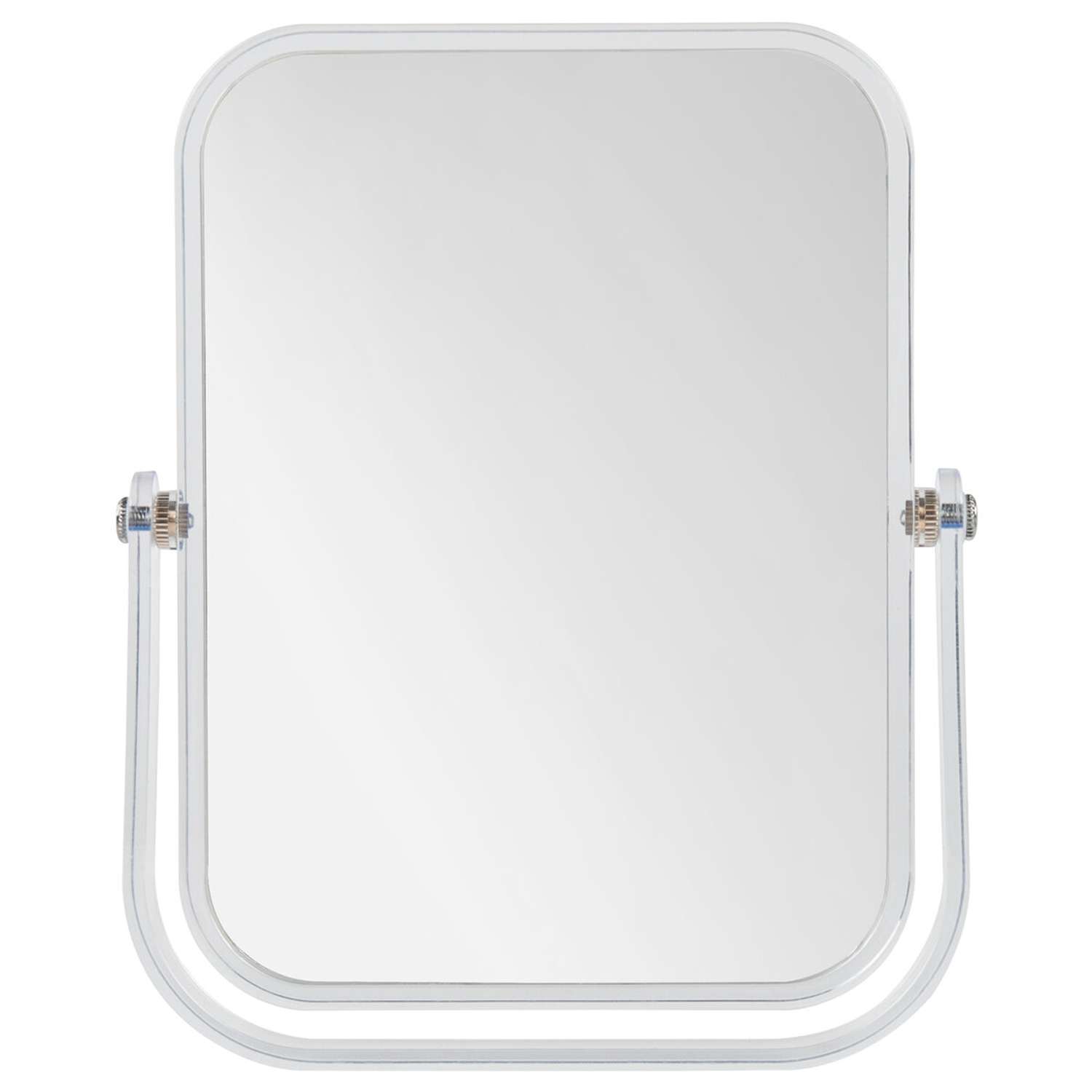 Зеркало для ванной комнаты Brabix косметическое двухстороннее с увеличением - фото 10