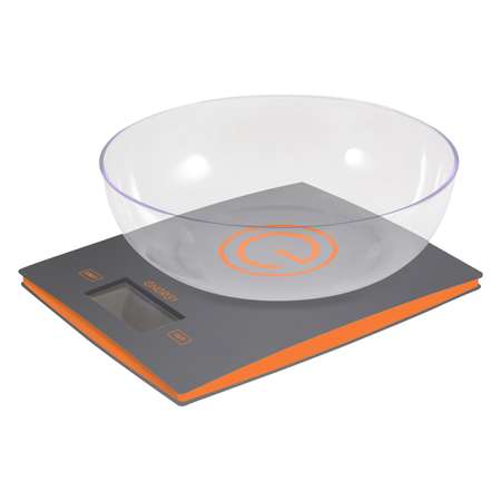 Весы кухонные электронные Energy EN-424 серые чаша круглая